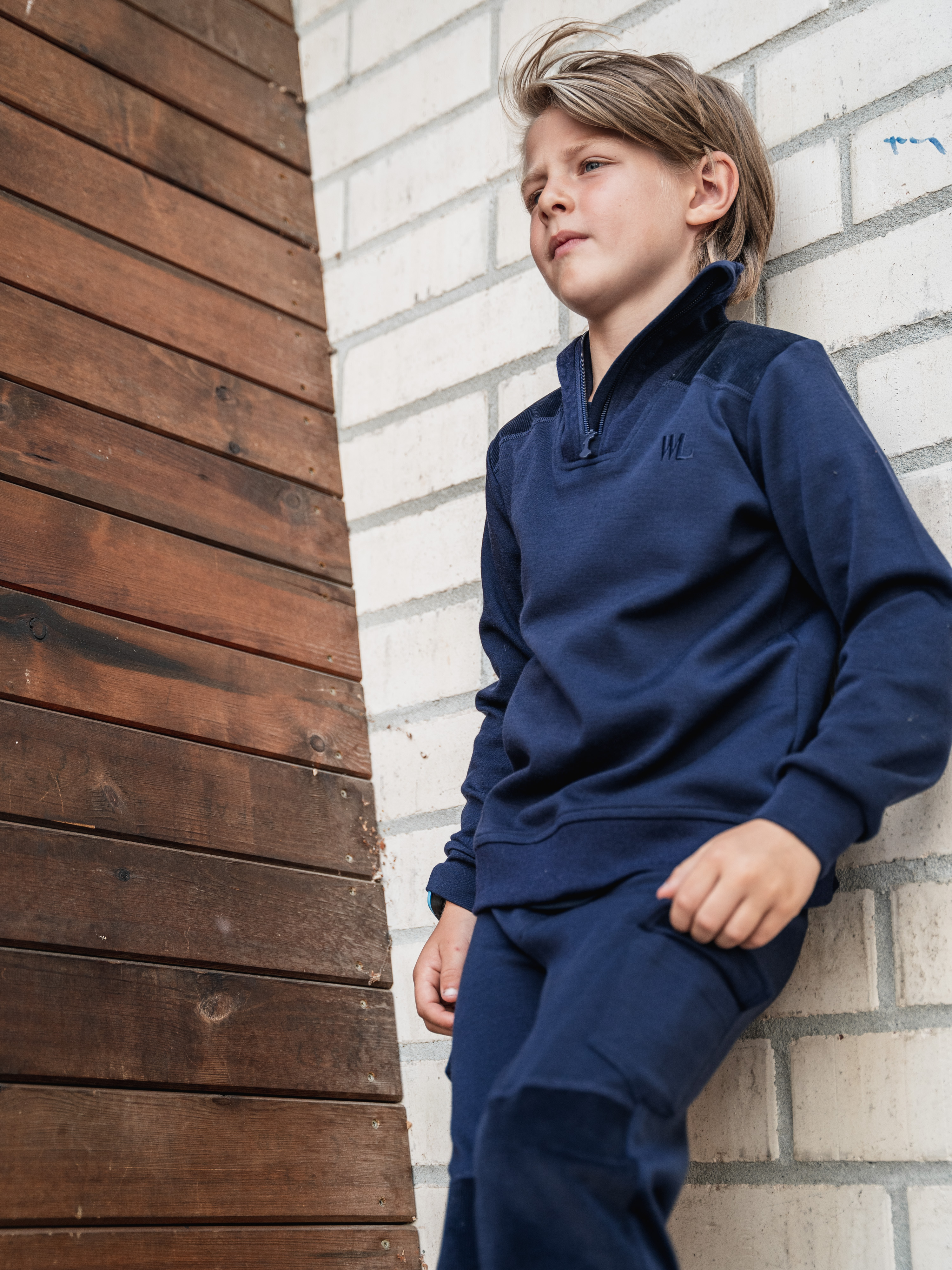 Lakselv Merino Sweater Blue Ink