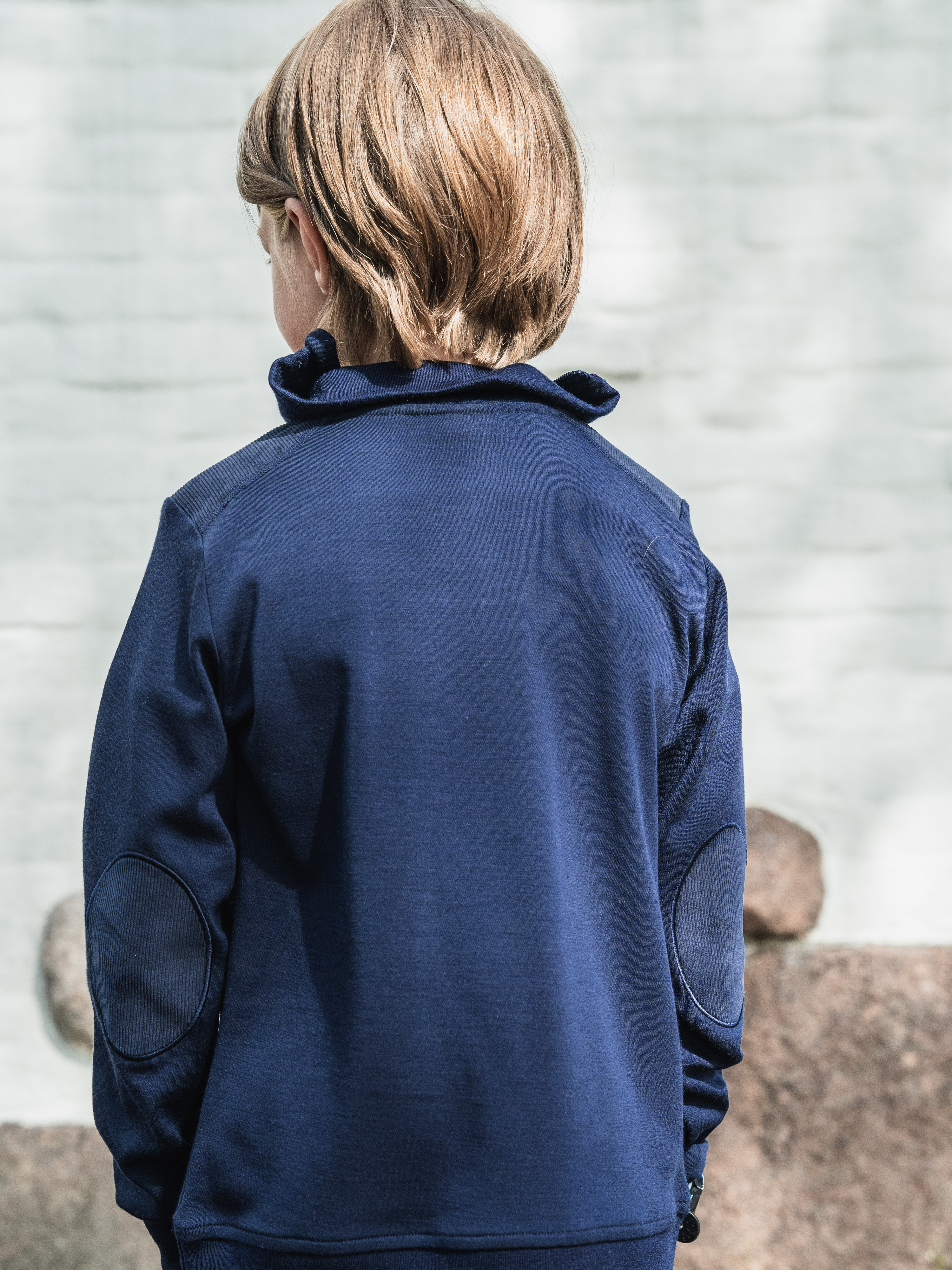 Lakselv Merino Sweater Blue Ink