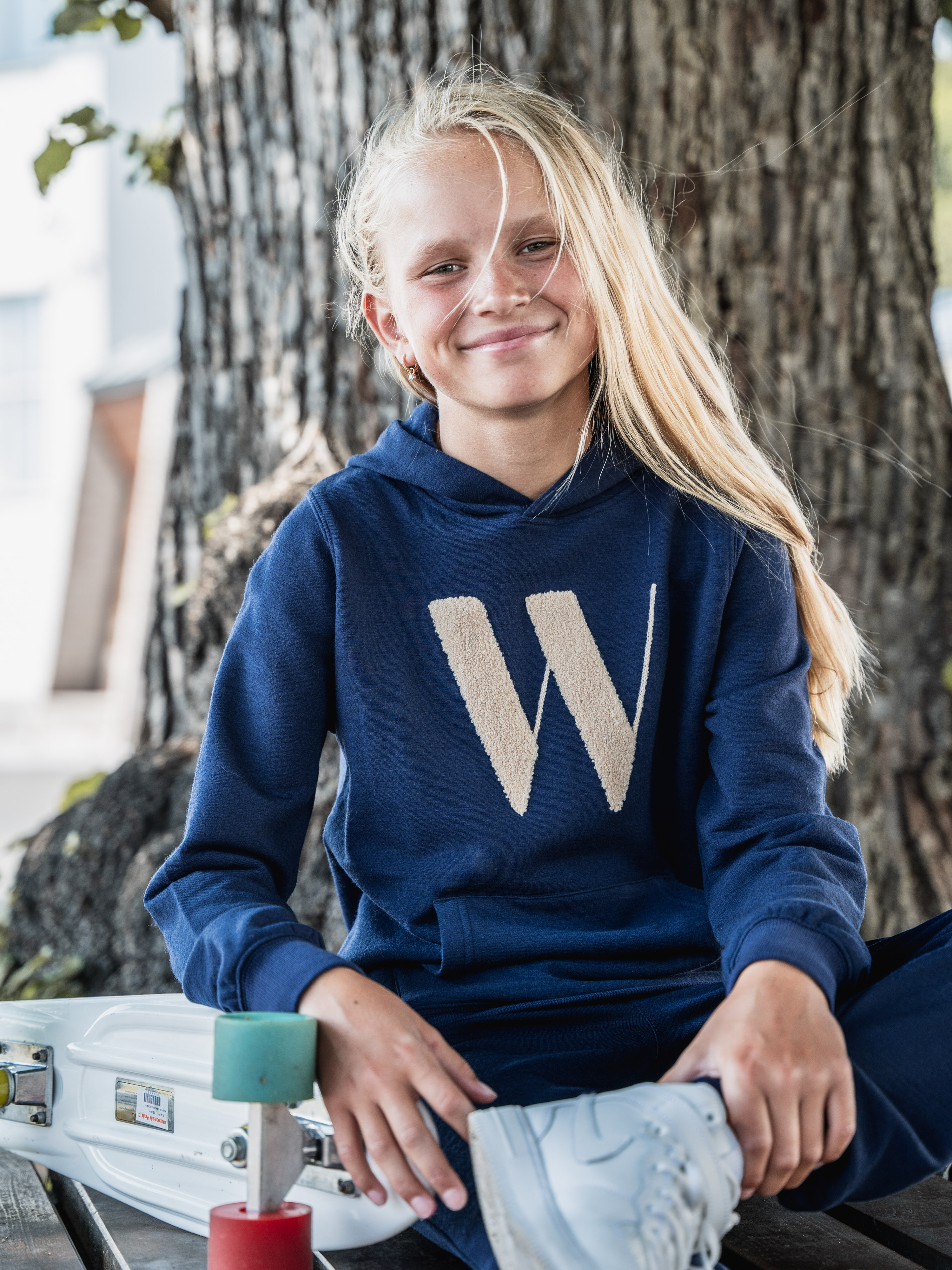 Tromsø Hoodie Blue Ink