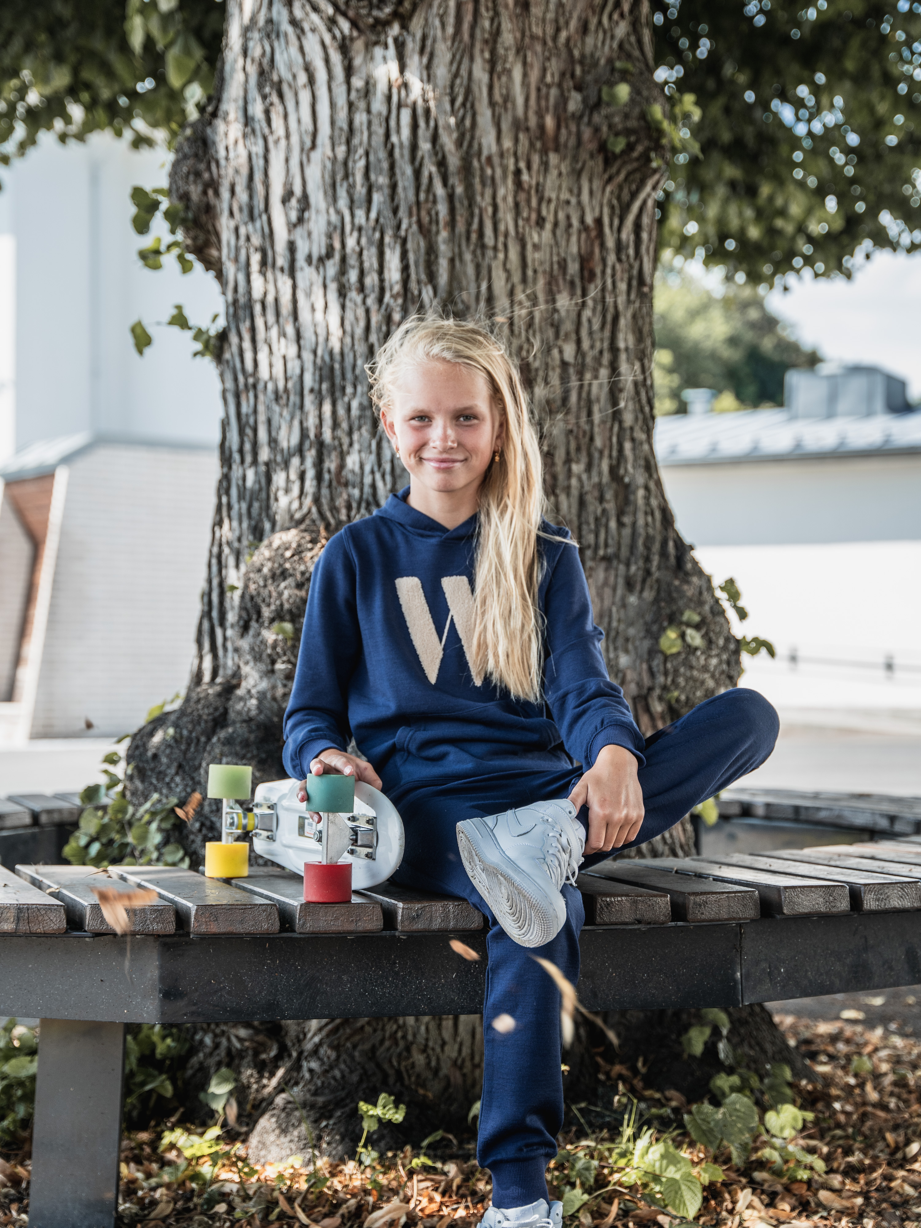 Tromsø Hoodie Blue Ink