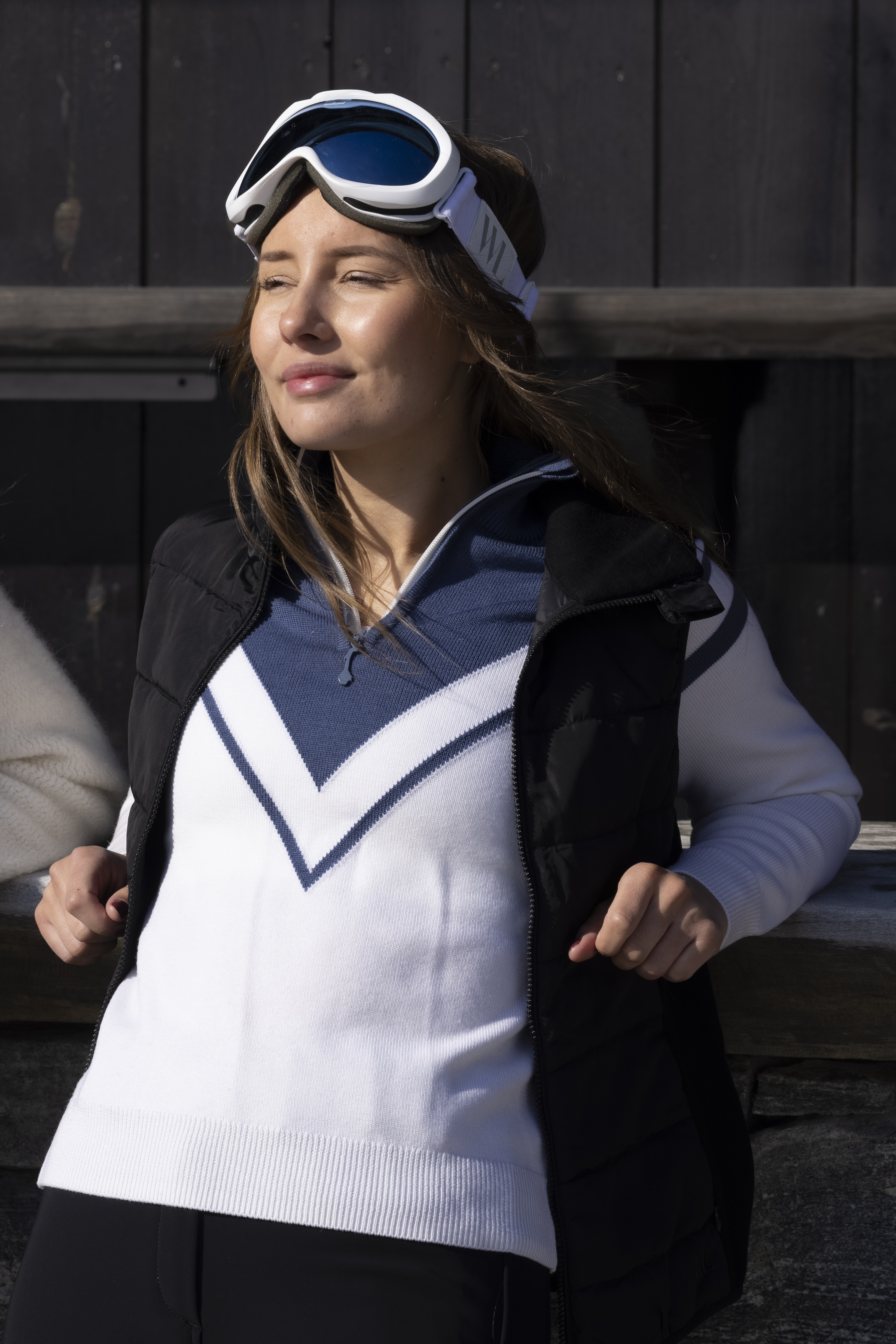 Juvass Merino Knit Sweater Snow White