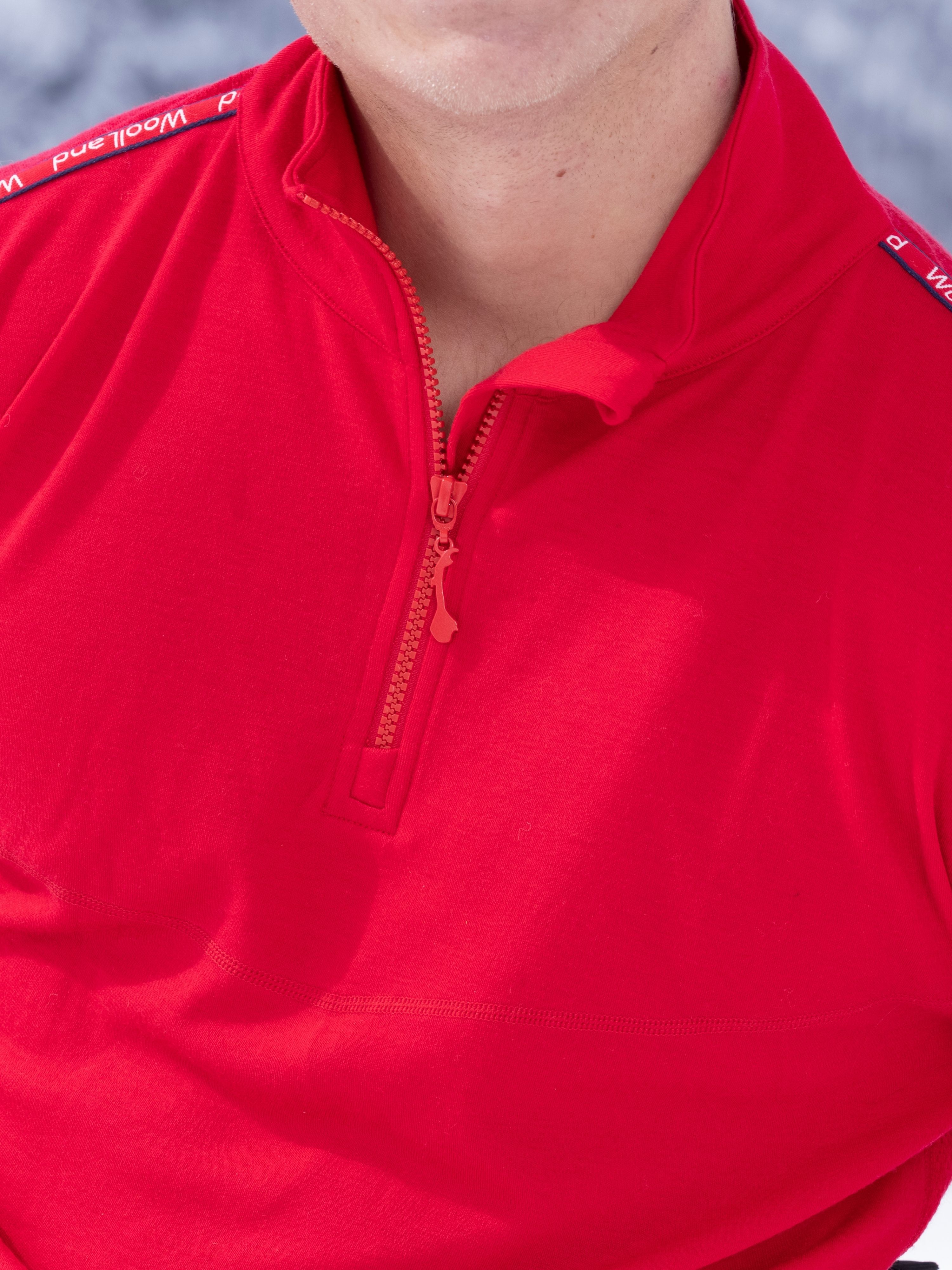 Haglebu Merino Top Tango Red