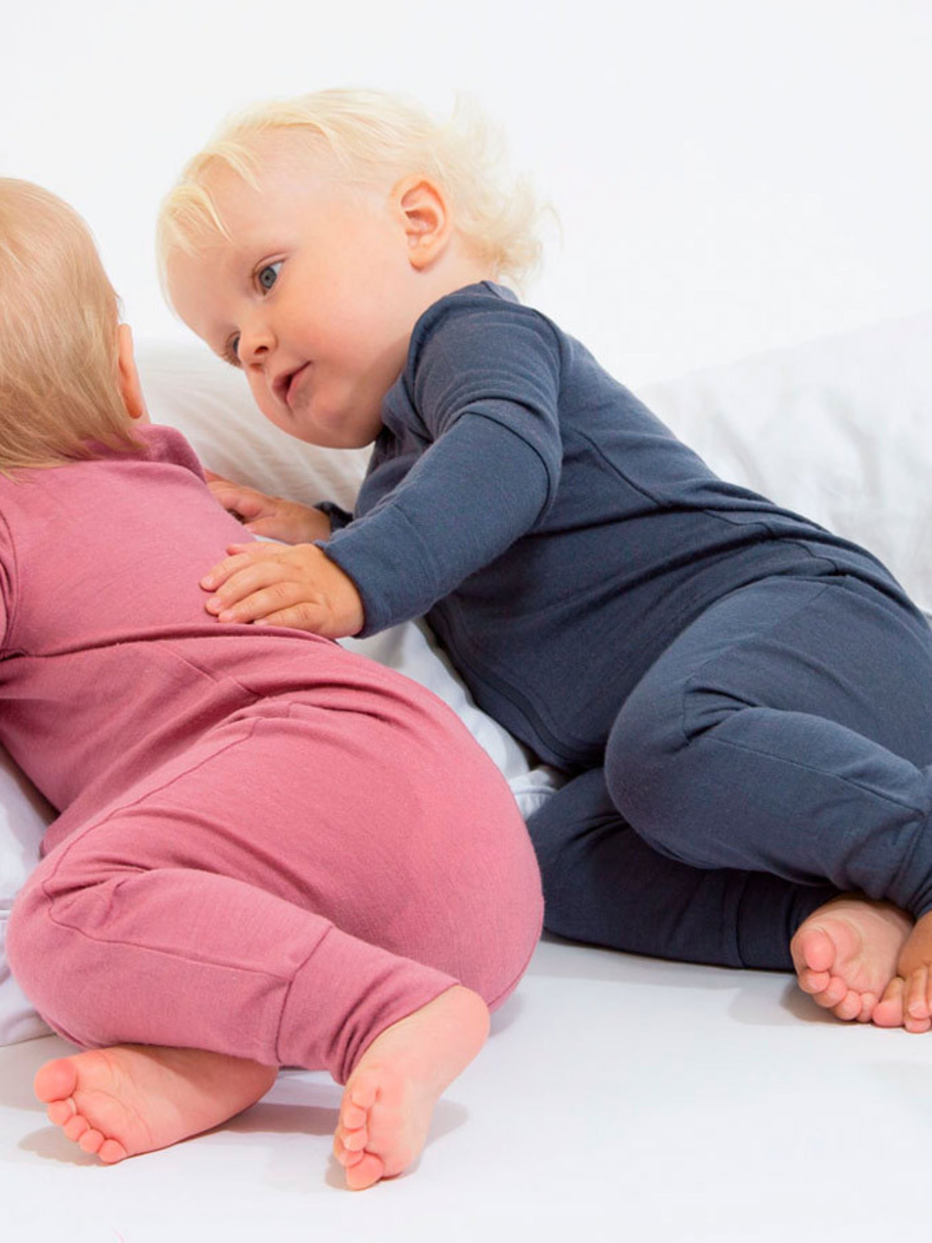 Levanger Merino Pyjamas Stone Blue