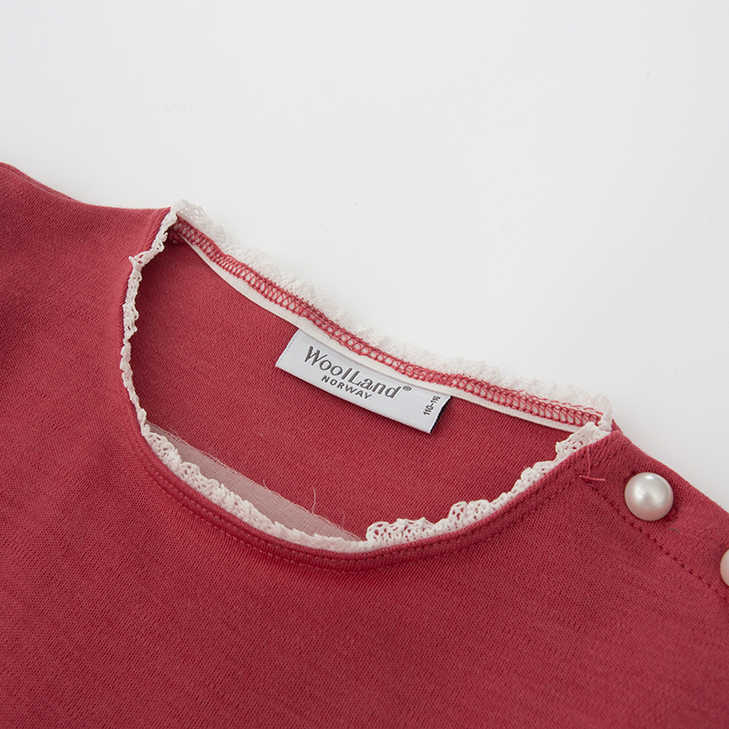 Bergen Merino Top  Strawberry Ice