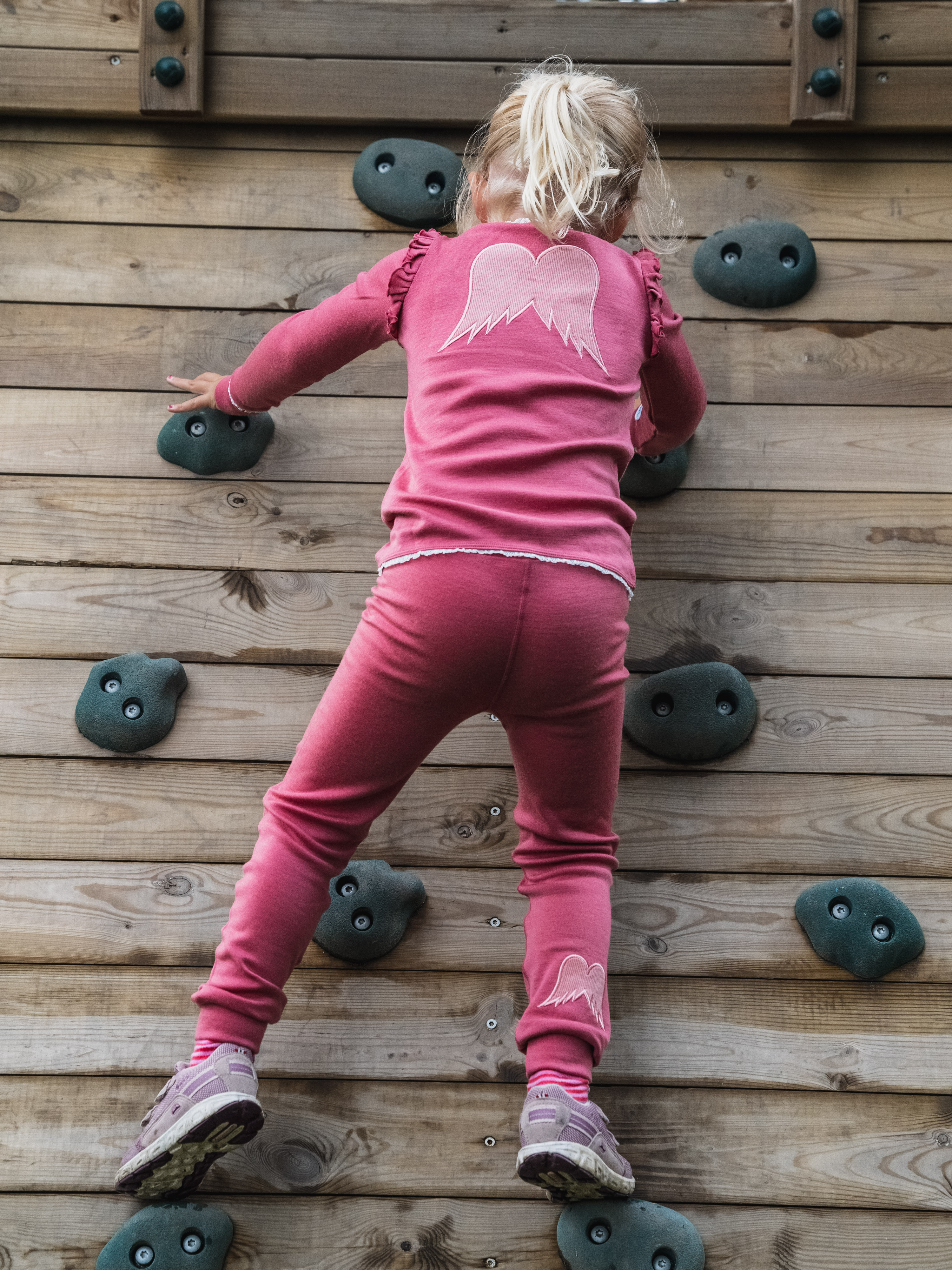 Bergen Merino Top  Strawberry Ice