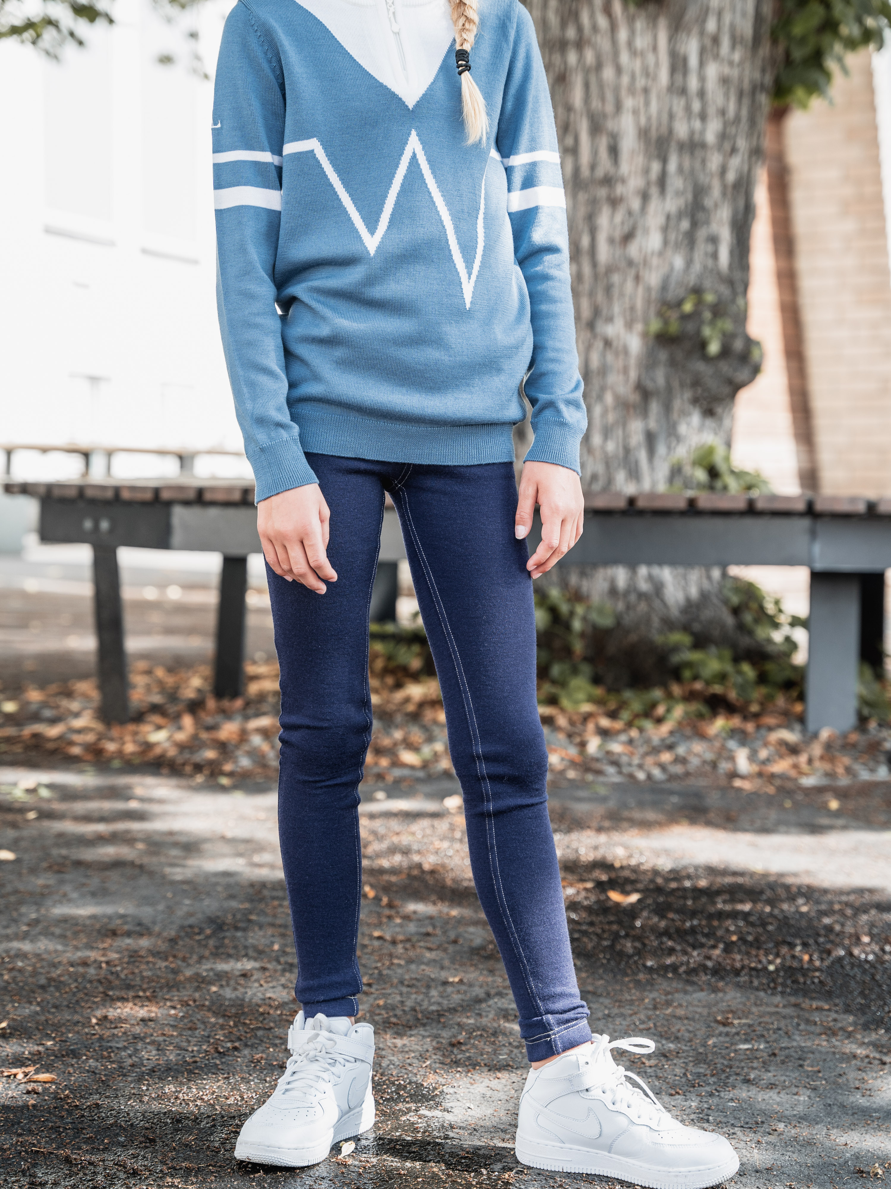 Svalbard Merino Jeans Slim Fit Blue Ink