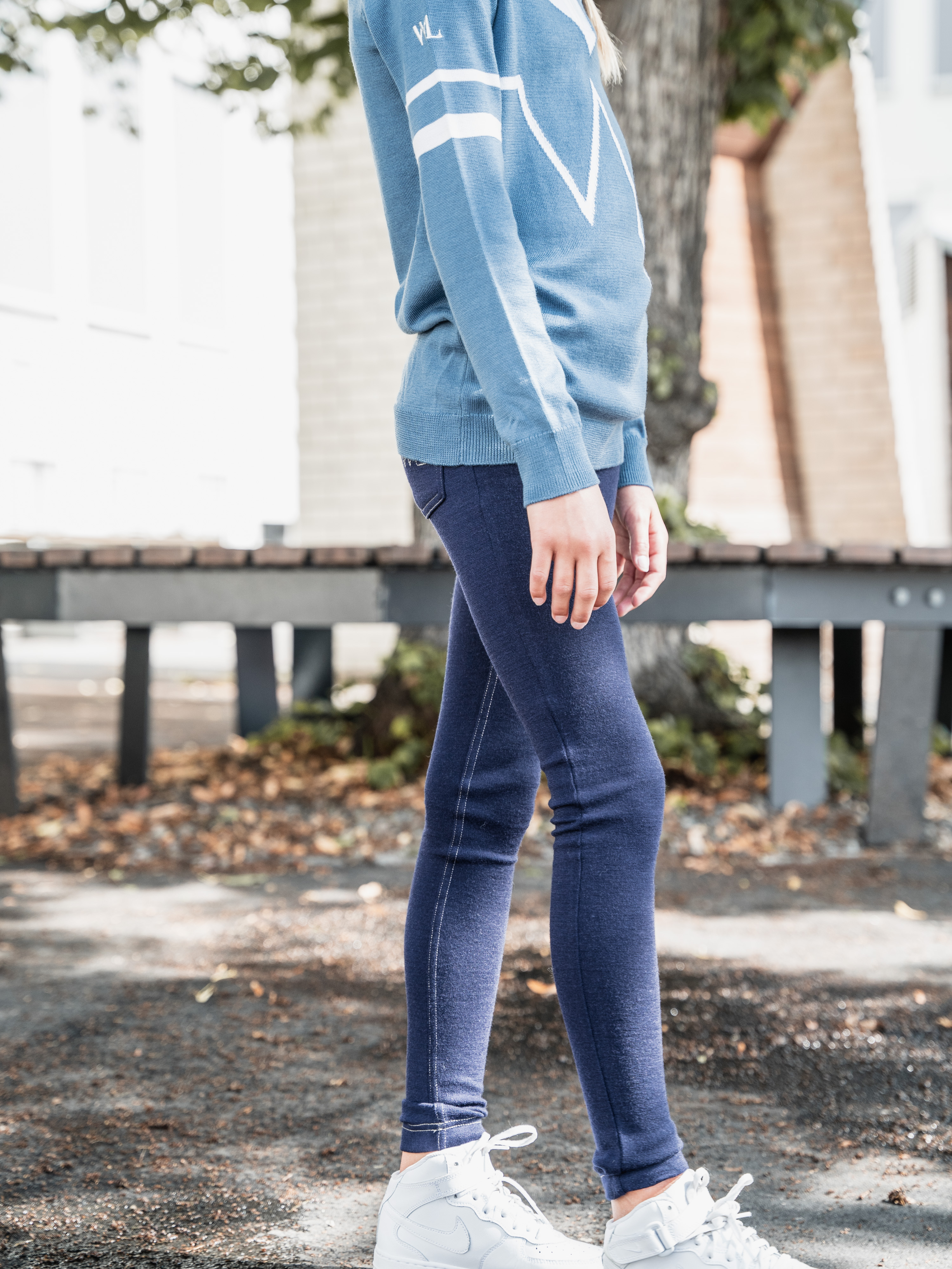 Svalbard Merino Jeans Slim Fit Blue Ink