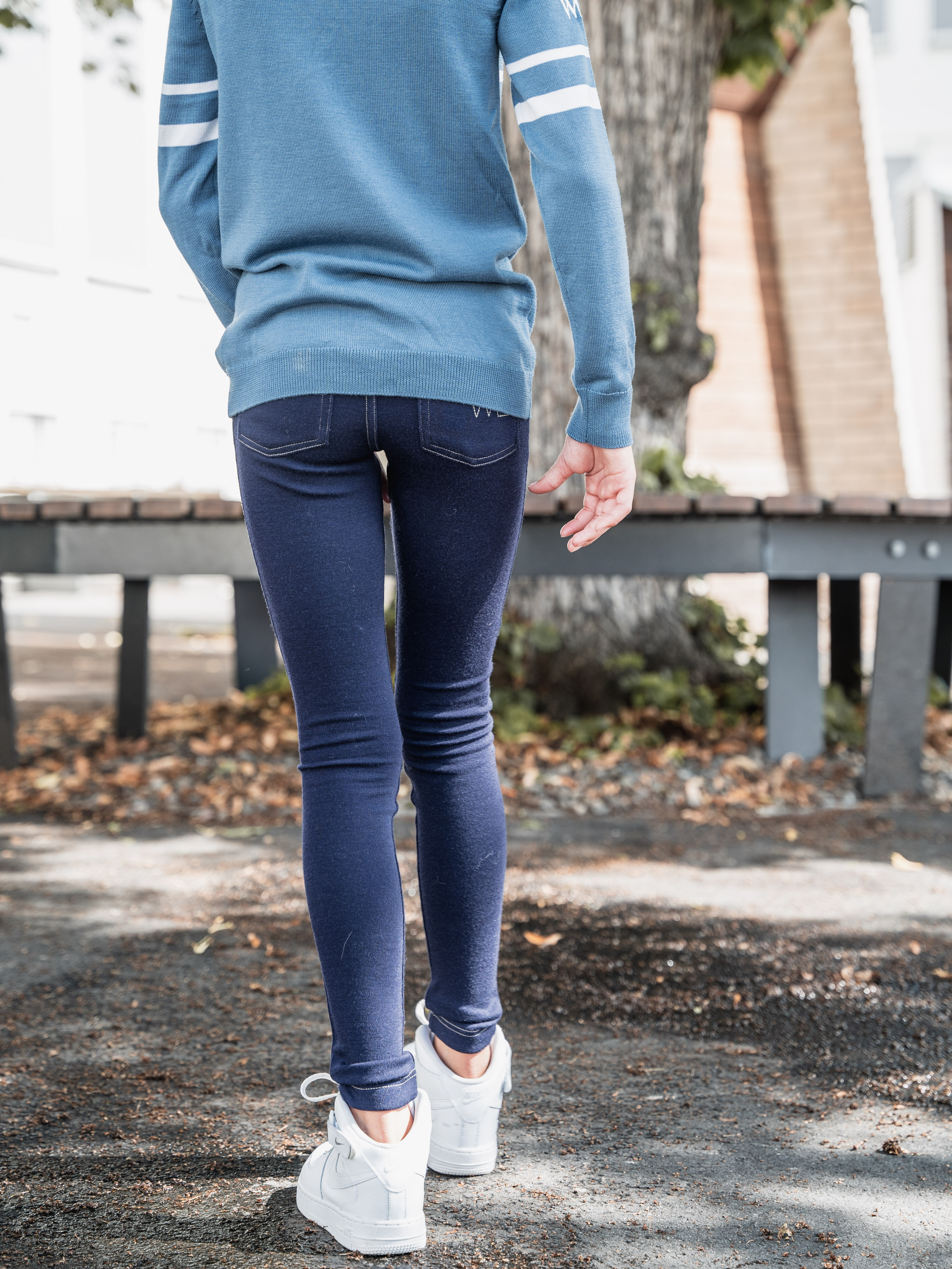 Svalbard Merino Jeans Slim Fit Blue Ink