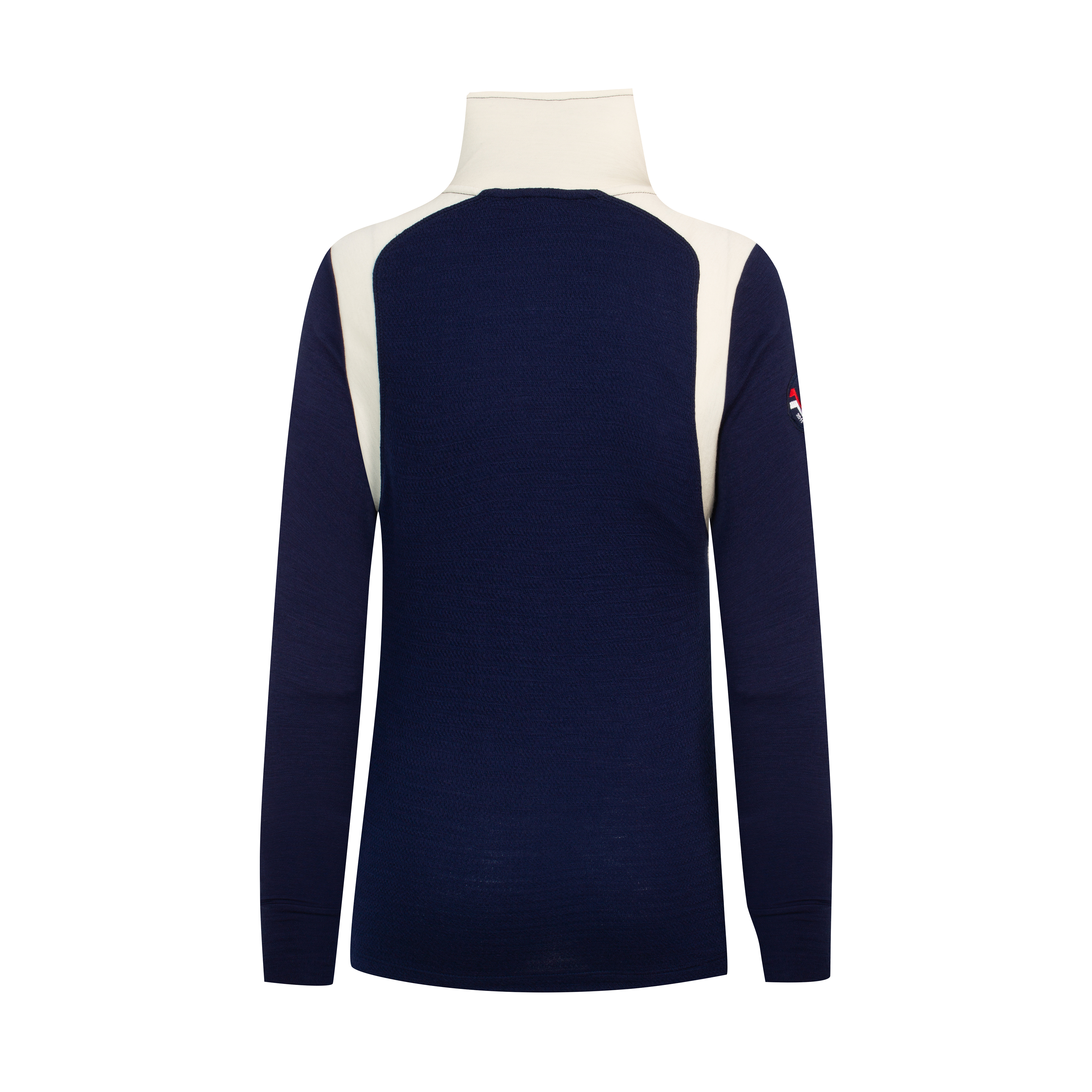 Gausta Merino Half-zip Blue Ink