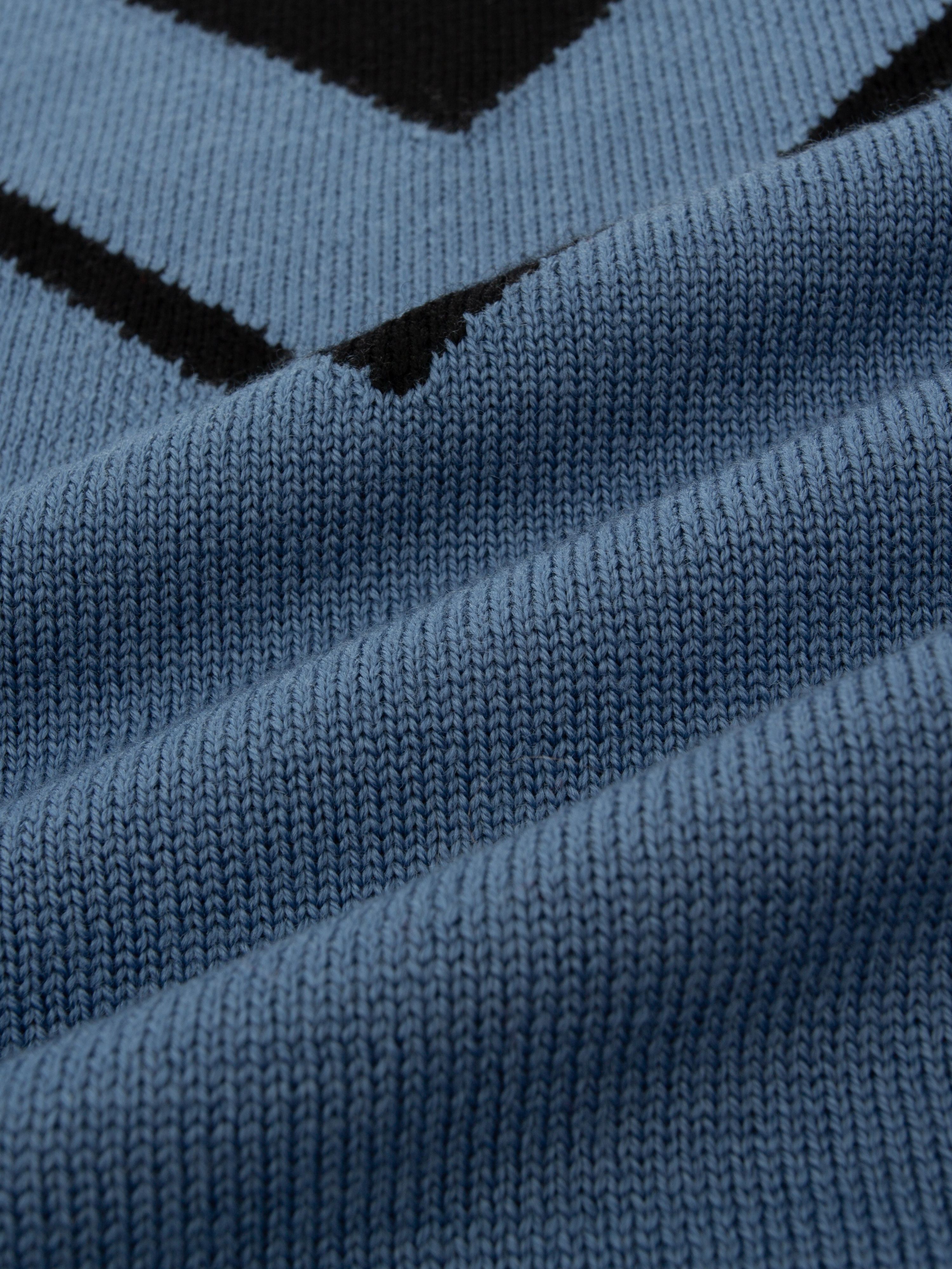 Juvass Merino Knit Sweater Dove Blue