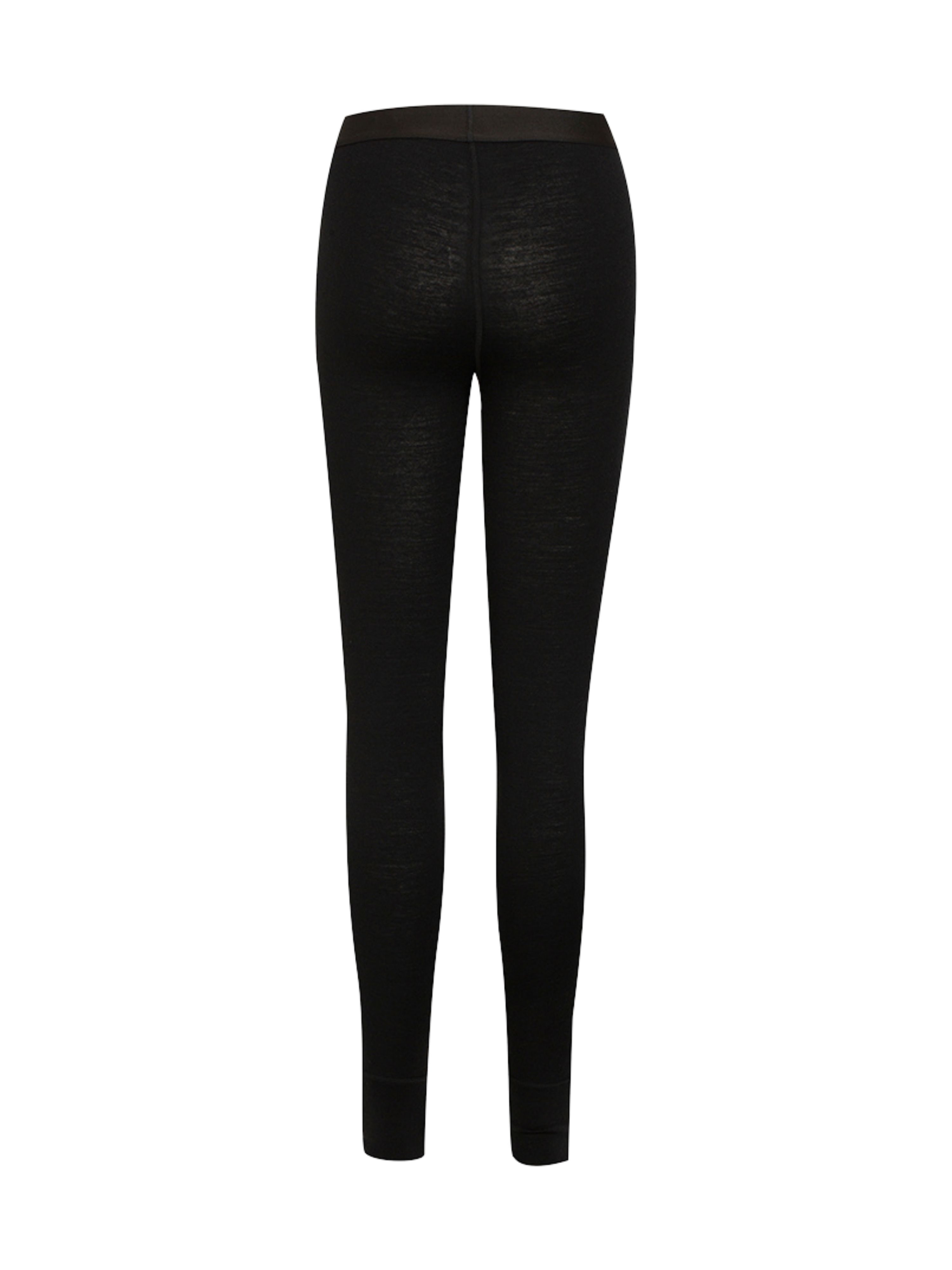 Rena Merino Base Layer Leggings Black