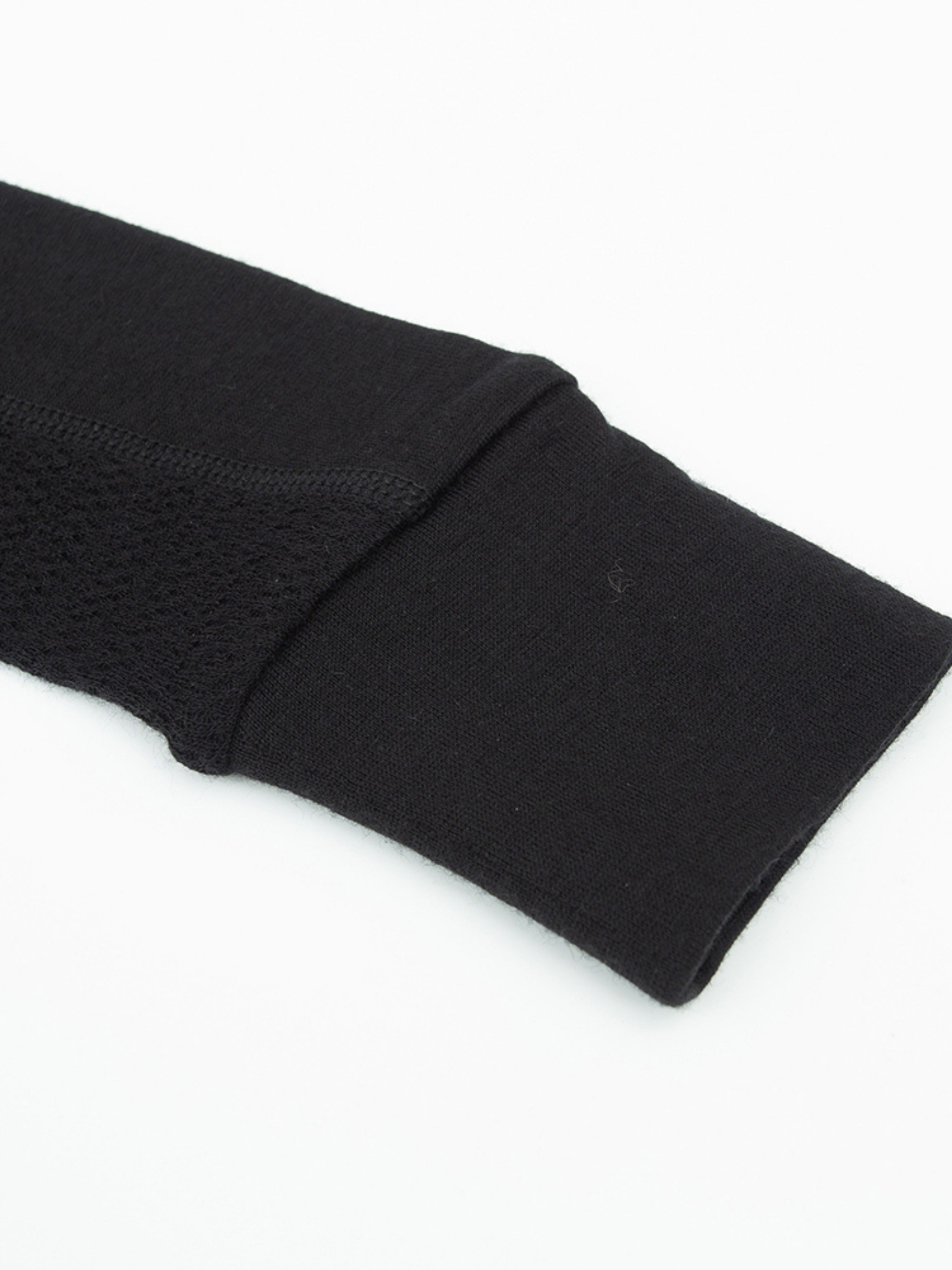 Rena Merino Base Layer Crew Top Black