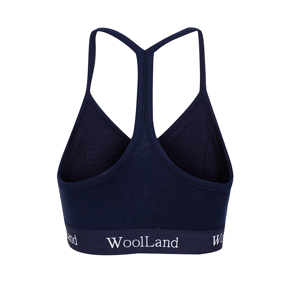 Sandfjellet Merino Bra Blue