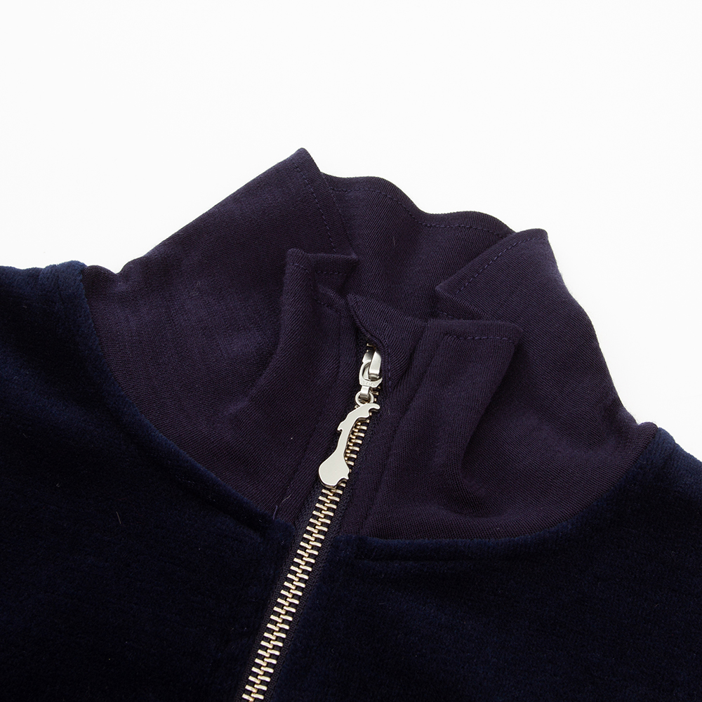 Sirdal Merino Half-zip Blue Ink