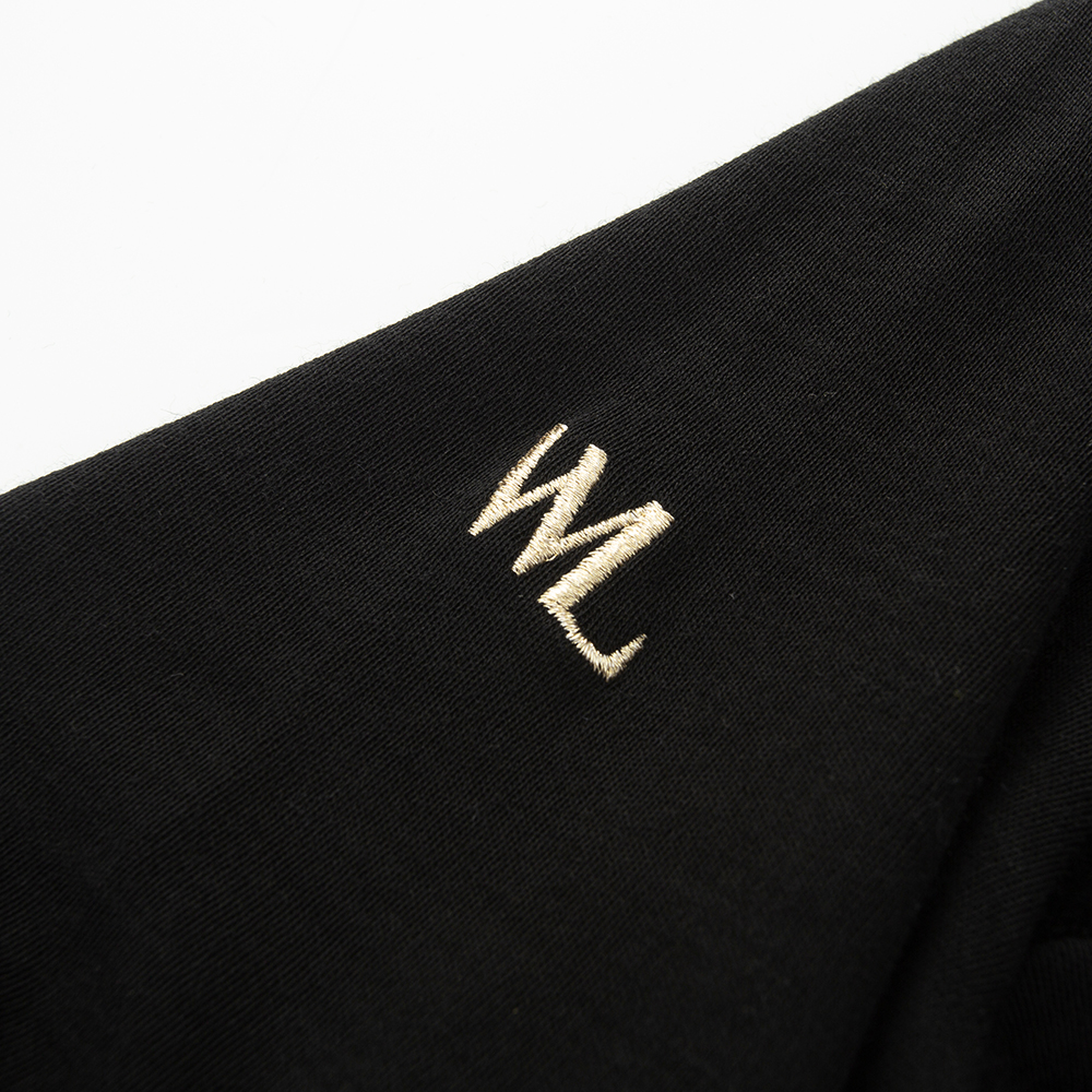 Sirdal Merino Half-zip Pure Black