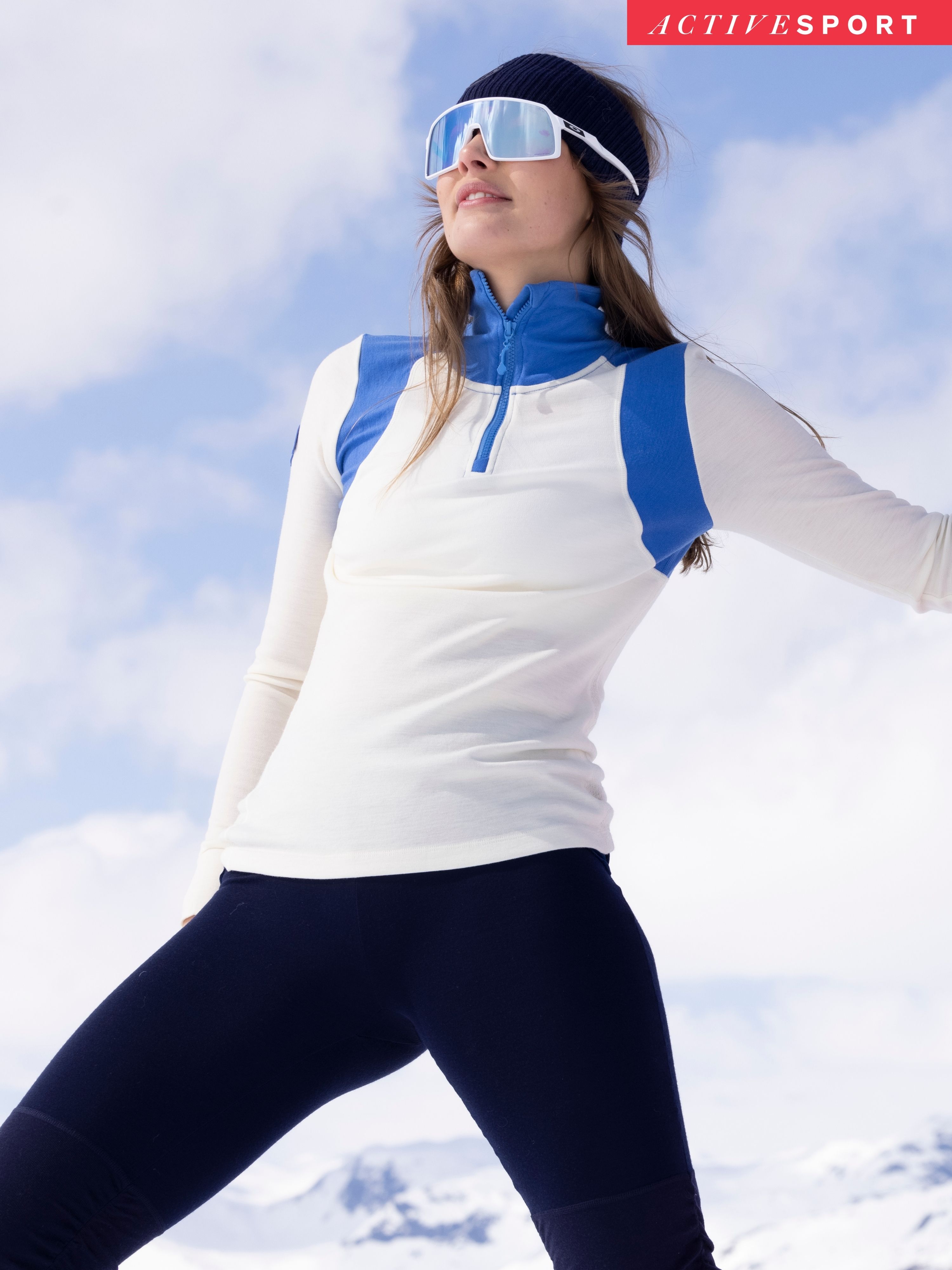Gausta woman top White - Woolland