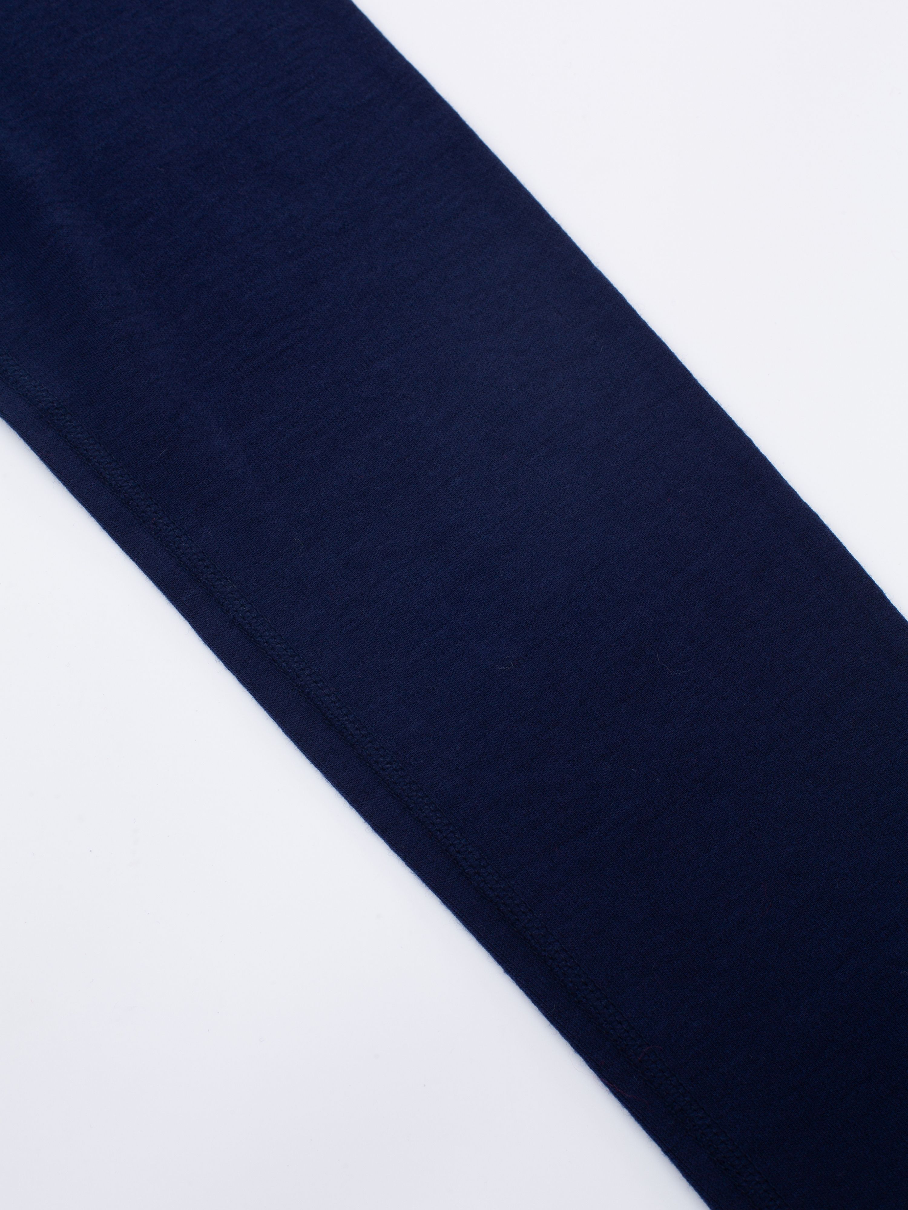 Tyin Merino Tights Blue Ink