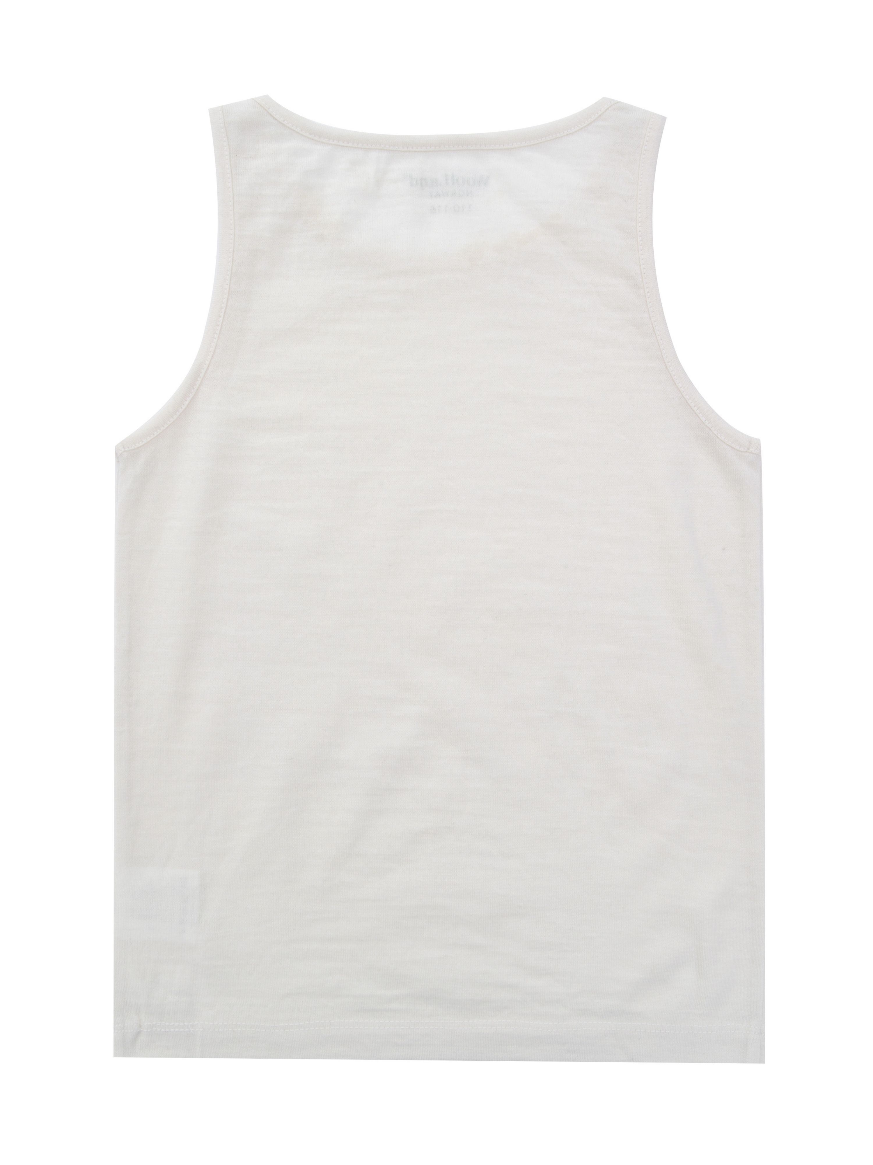 Sandnes Merino Singlet White