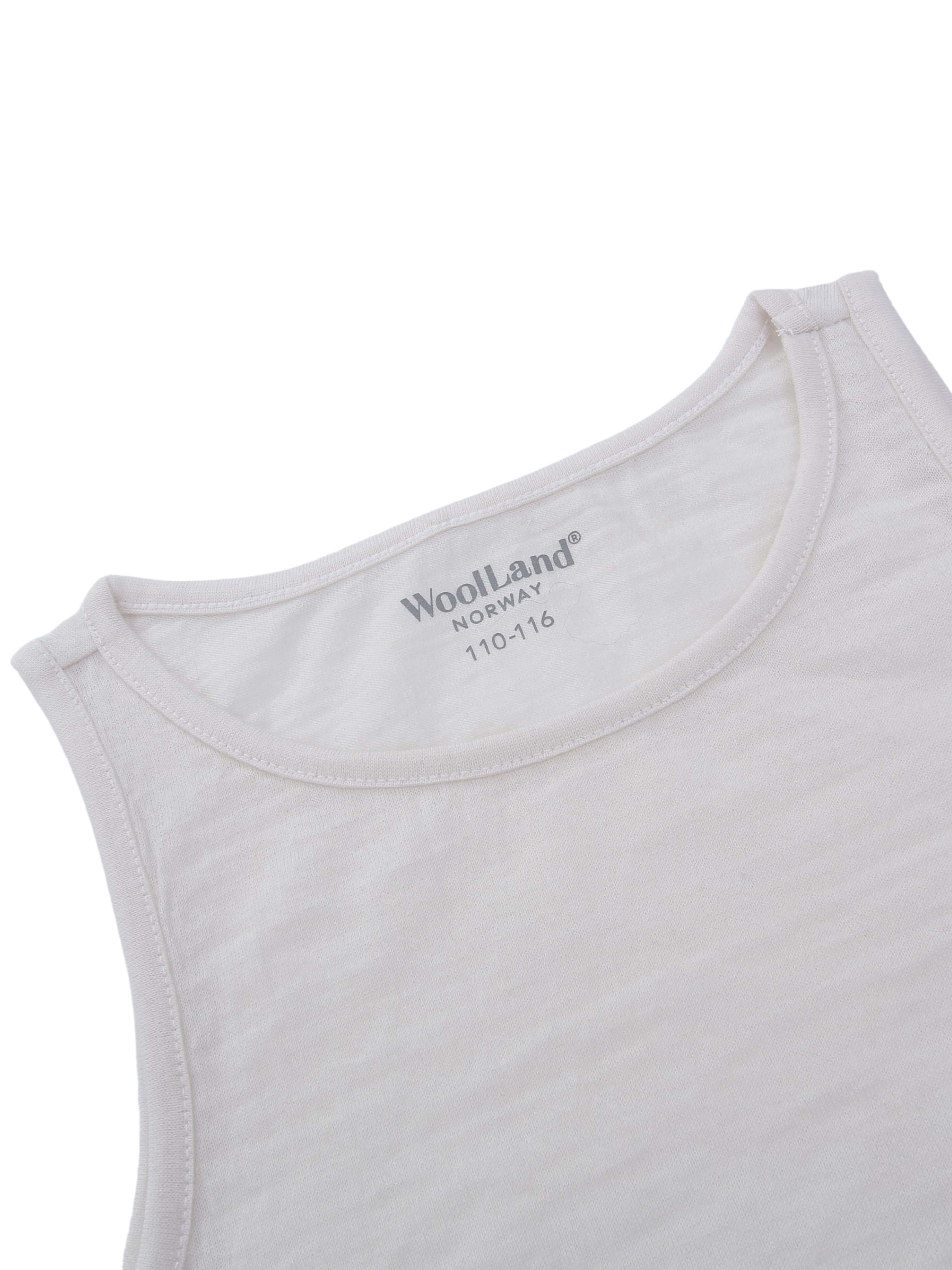 Sandnes Merino Singlet White