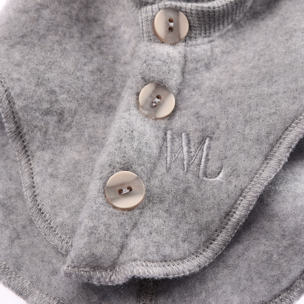 Norefjell Wool Fleece Balaclava Grey Melange