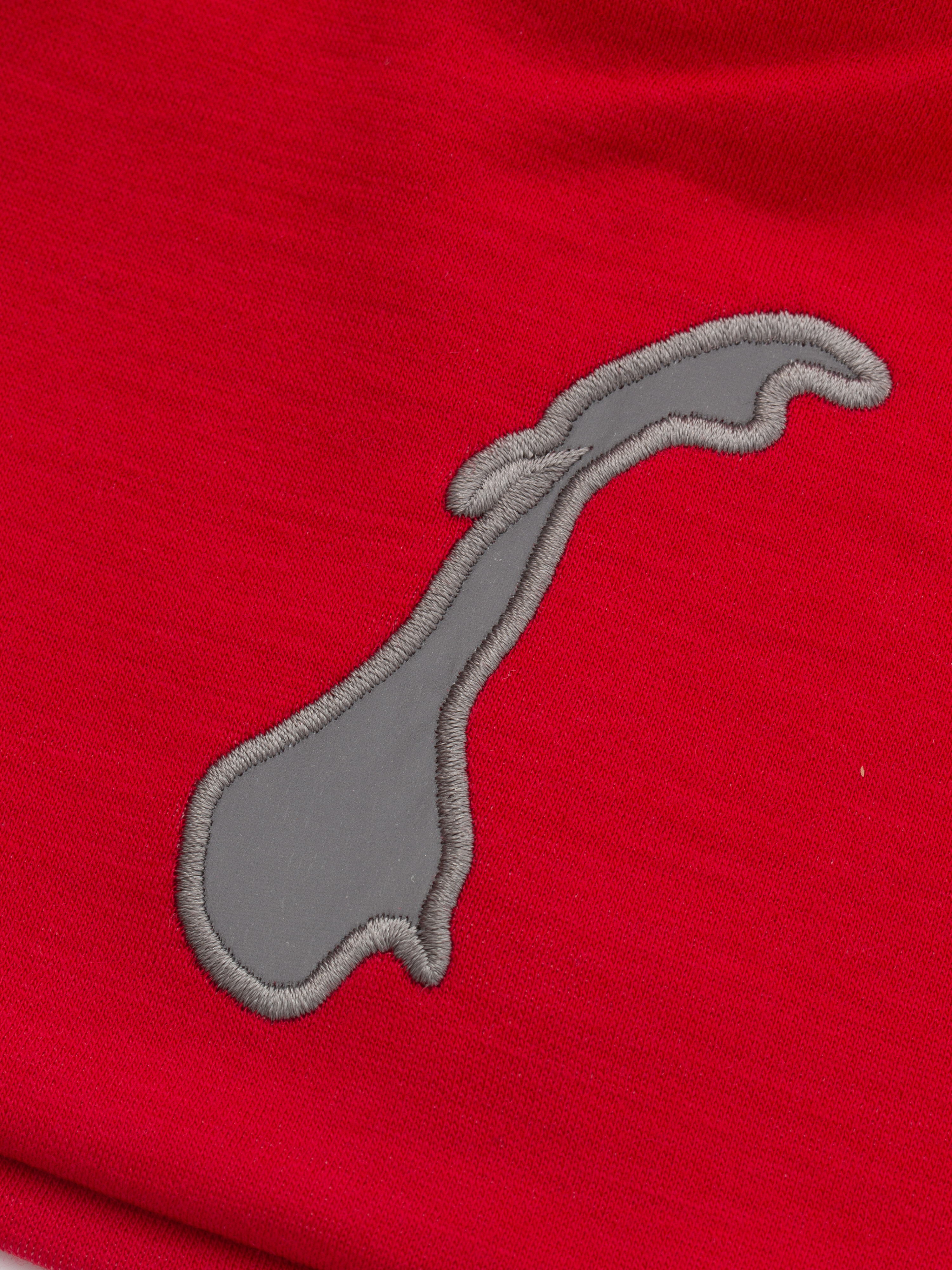 Røros Merino Wool Hat With Reflex Red