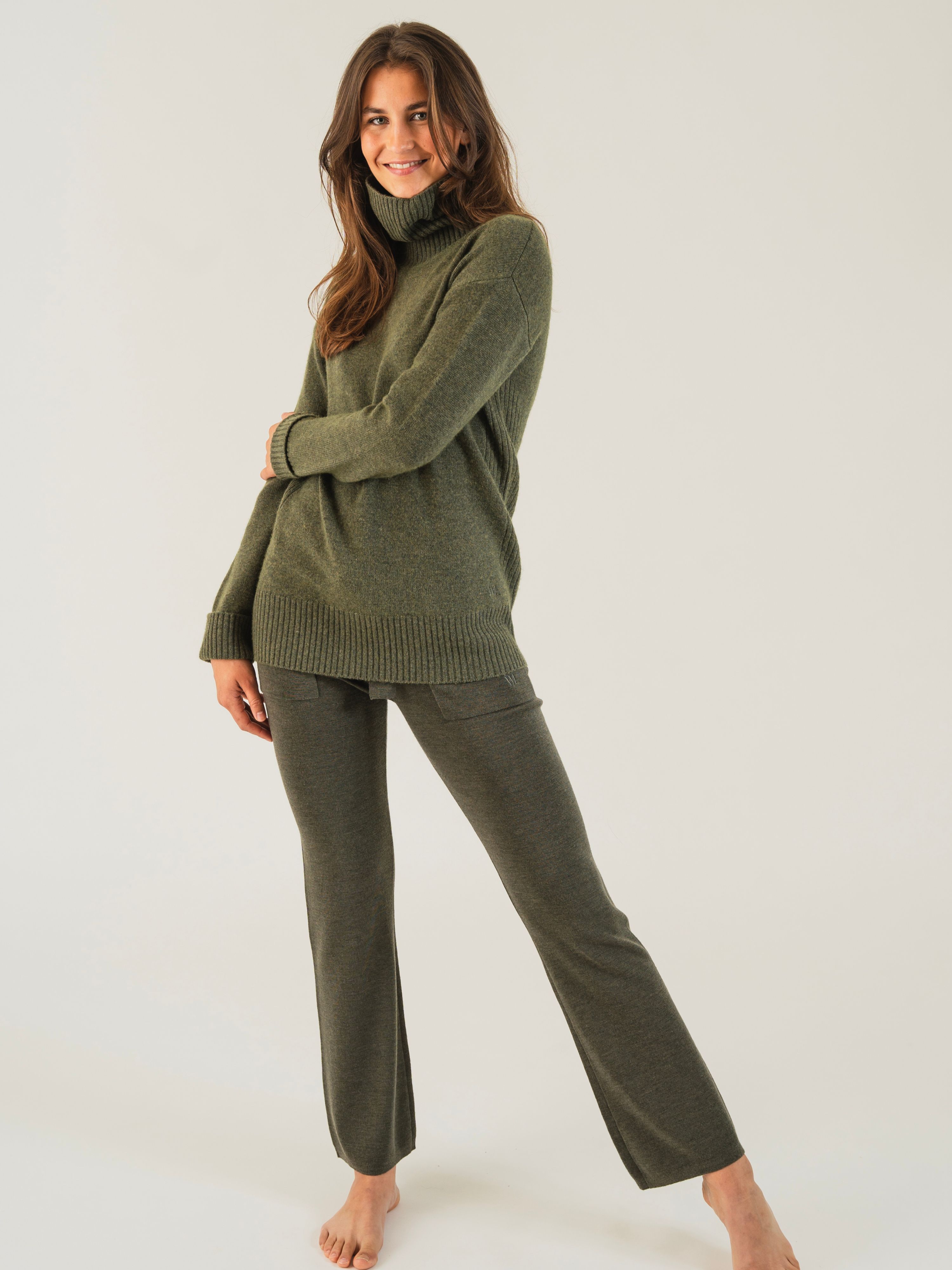 Himmeltinden Wool Pants Country Green
