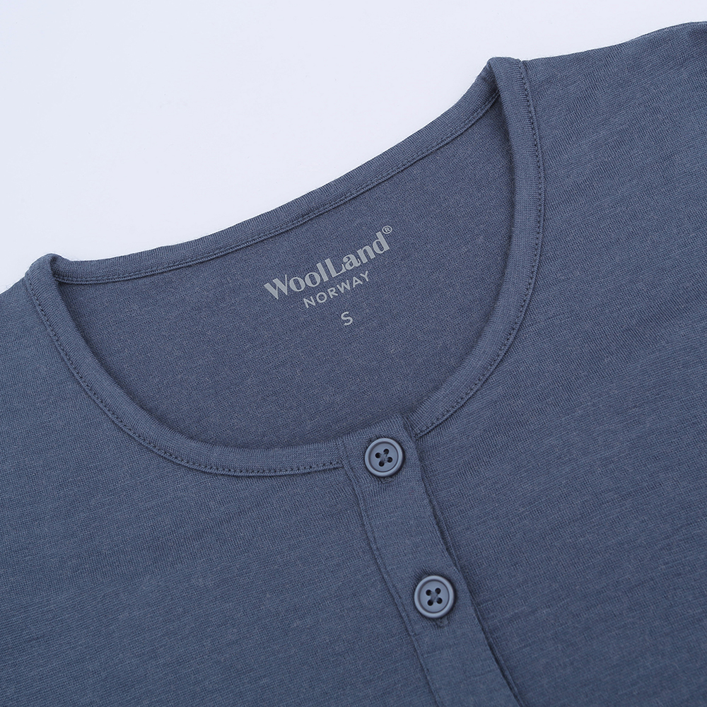 Puttegga Merino Night Gown Blue