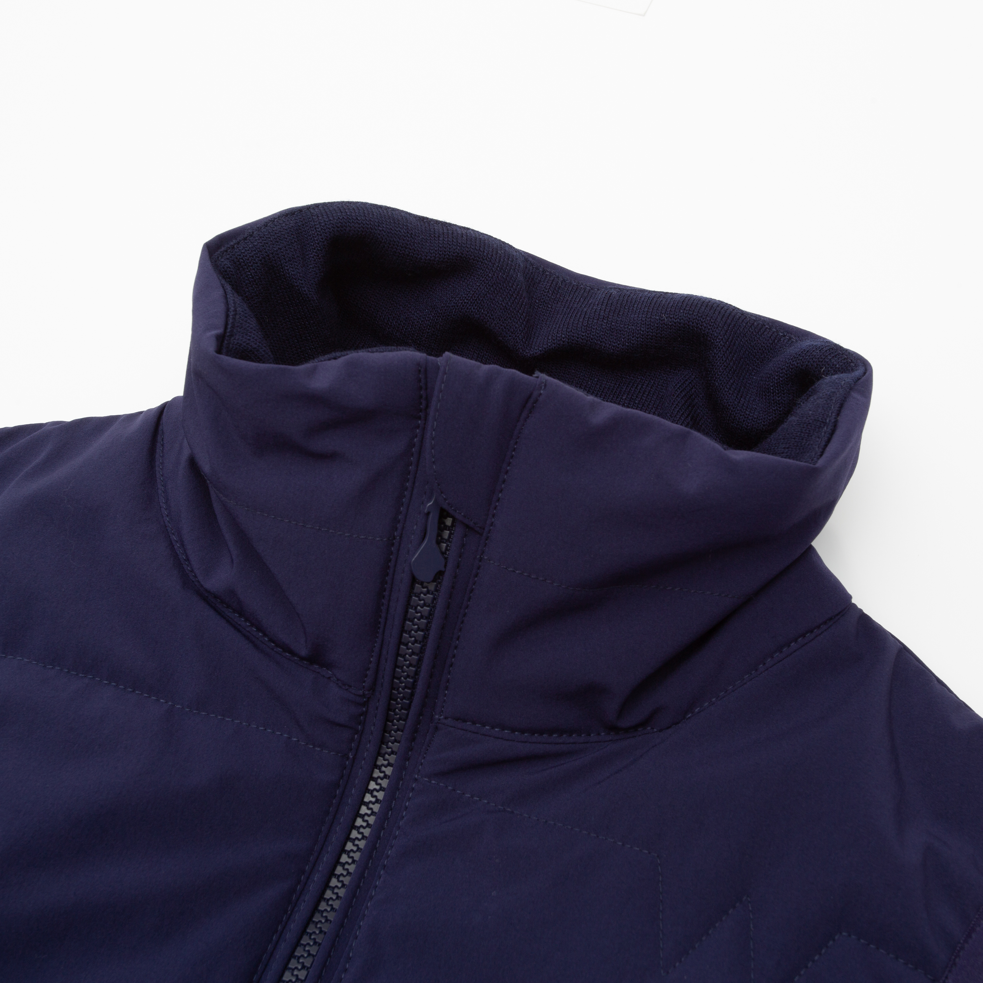 Rena Vest With Wool Padding Blue Ink