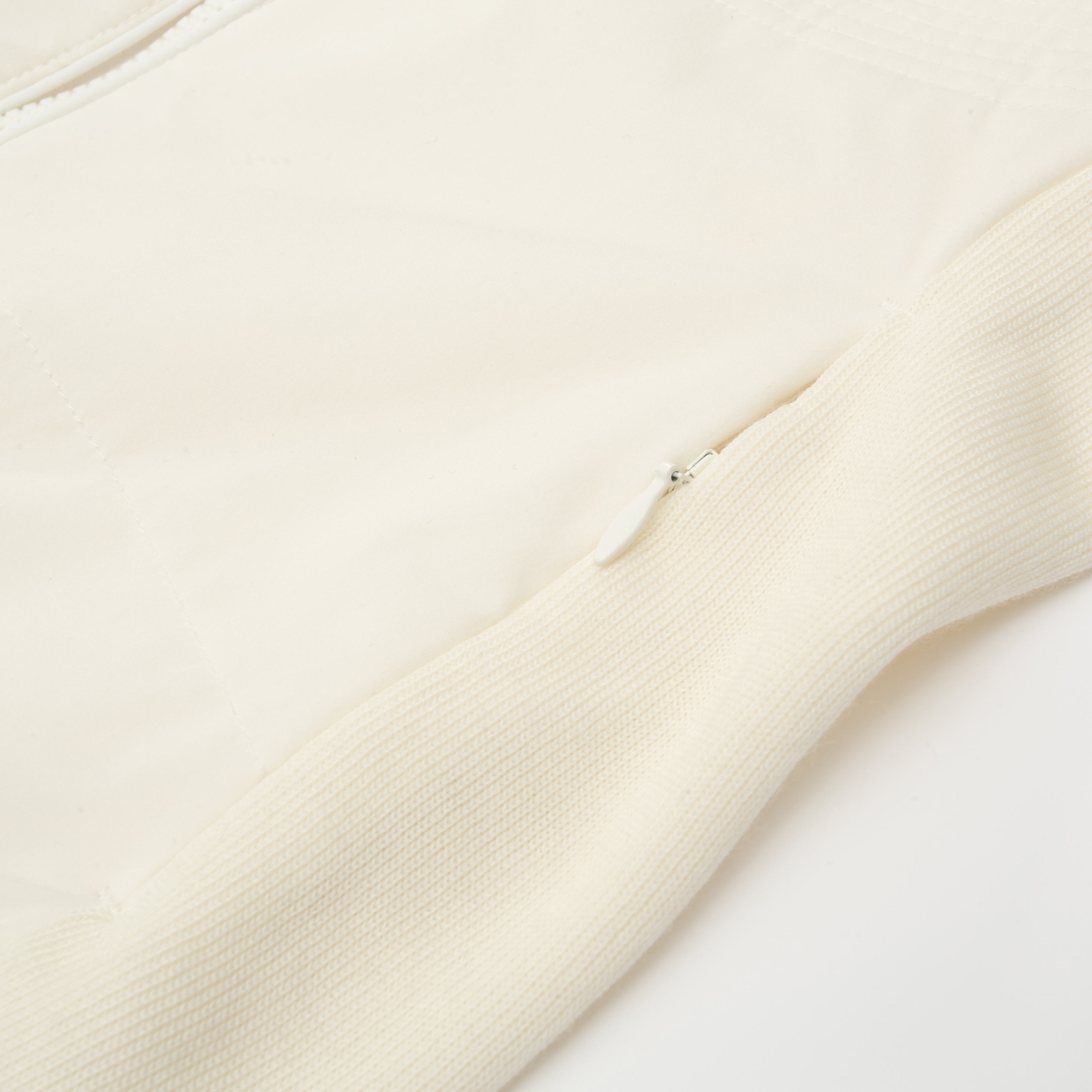 Rena Vest With Wool Padding White