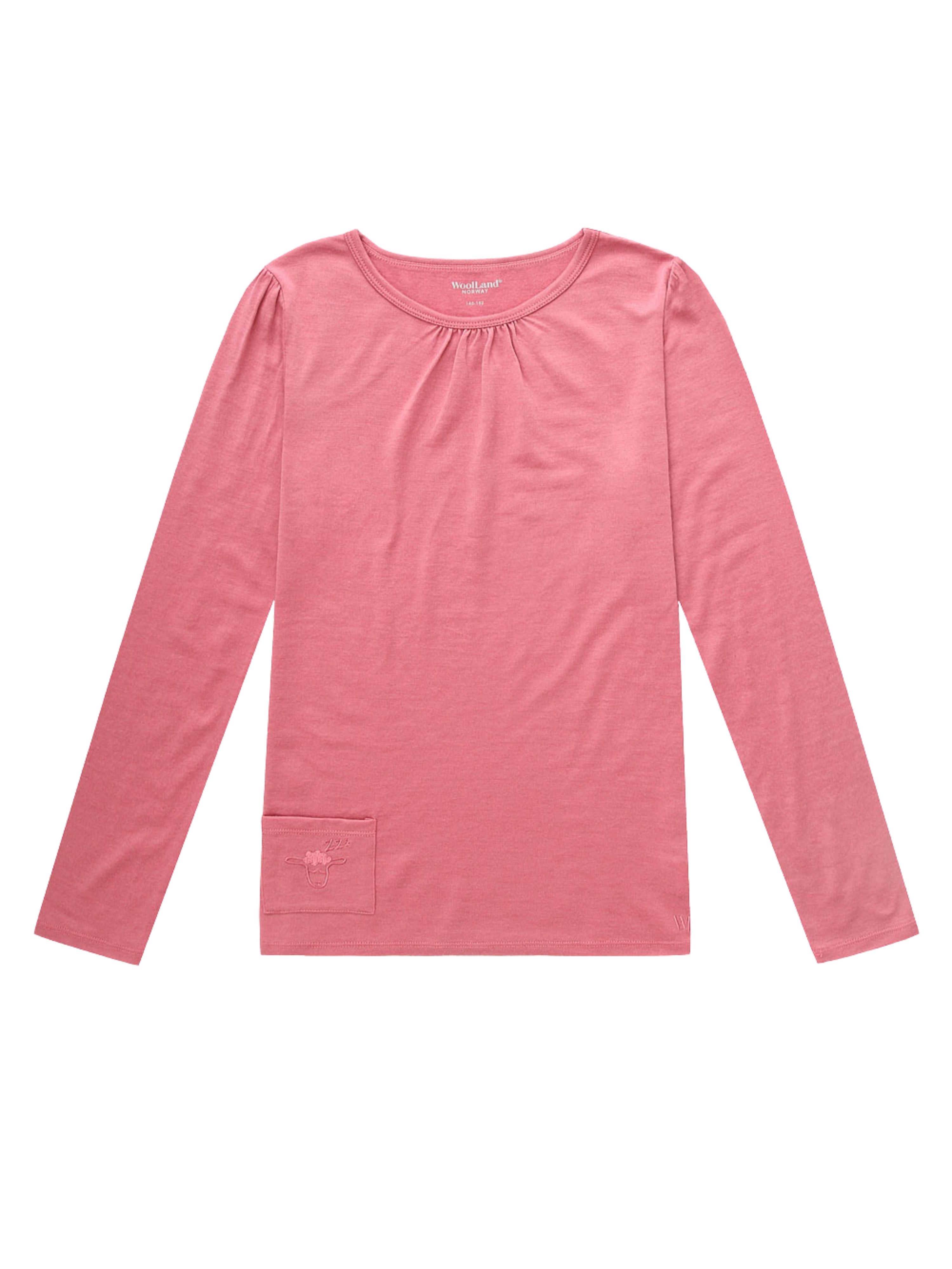 Drøbak Merino Pajamas Set Berry Shake