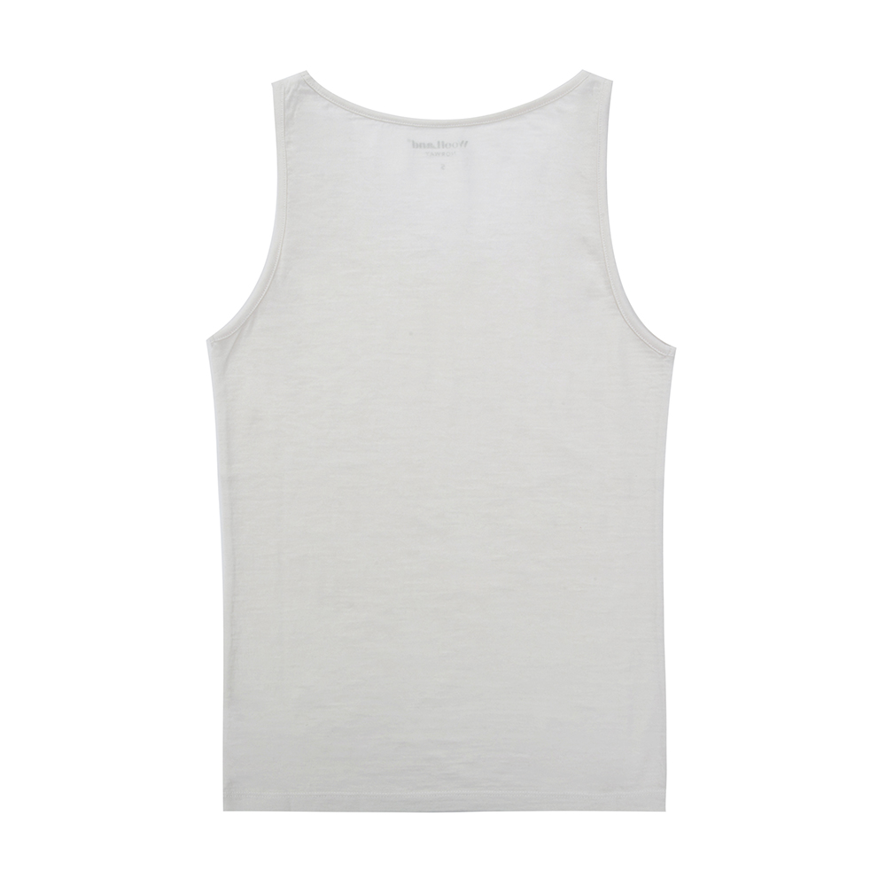 Bryne Merino Singlet Snow White