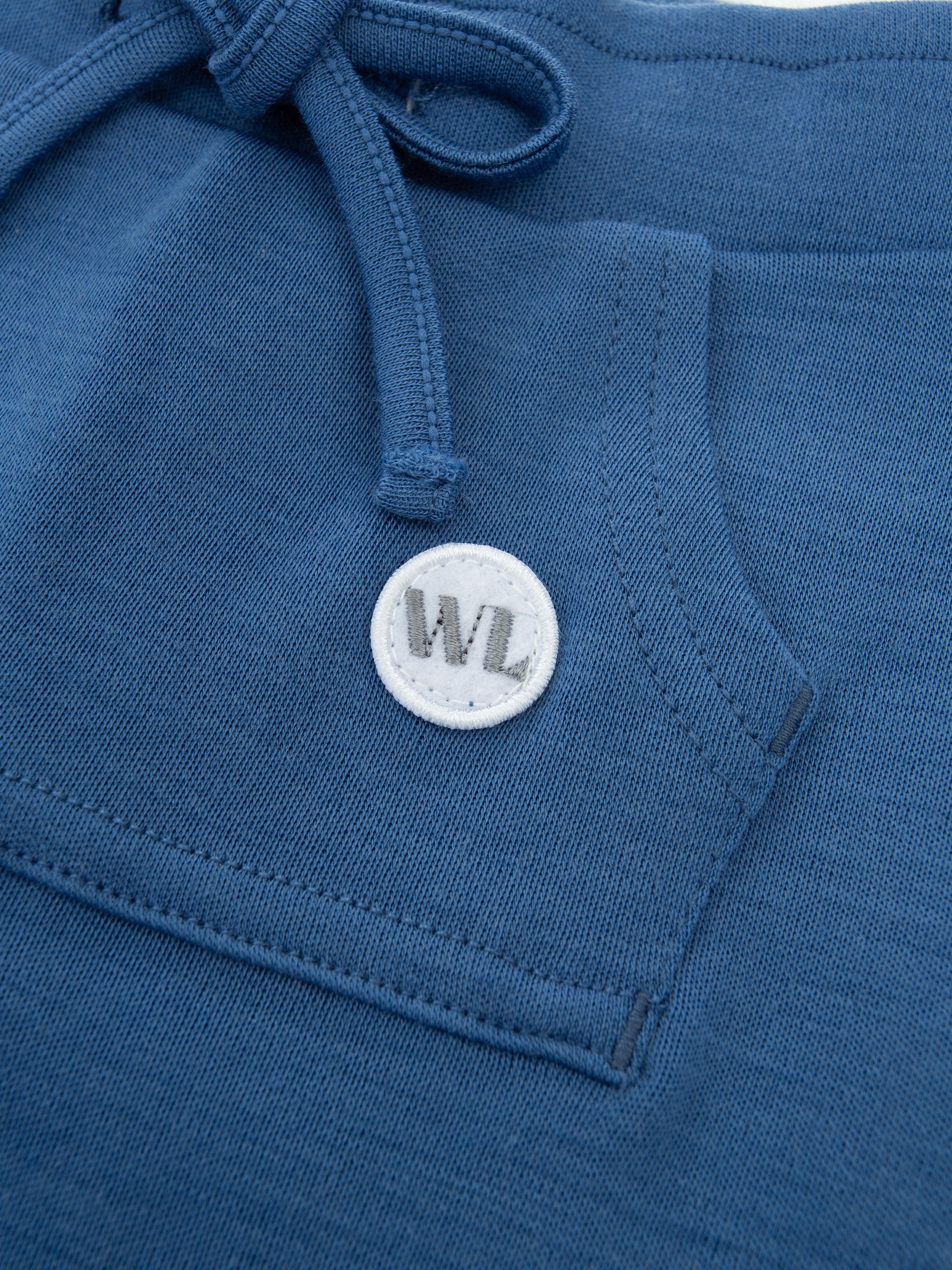 Bergen Merino Trousers With Moose Blue Eyes