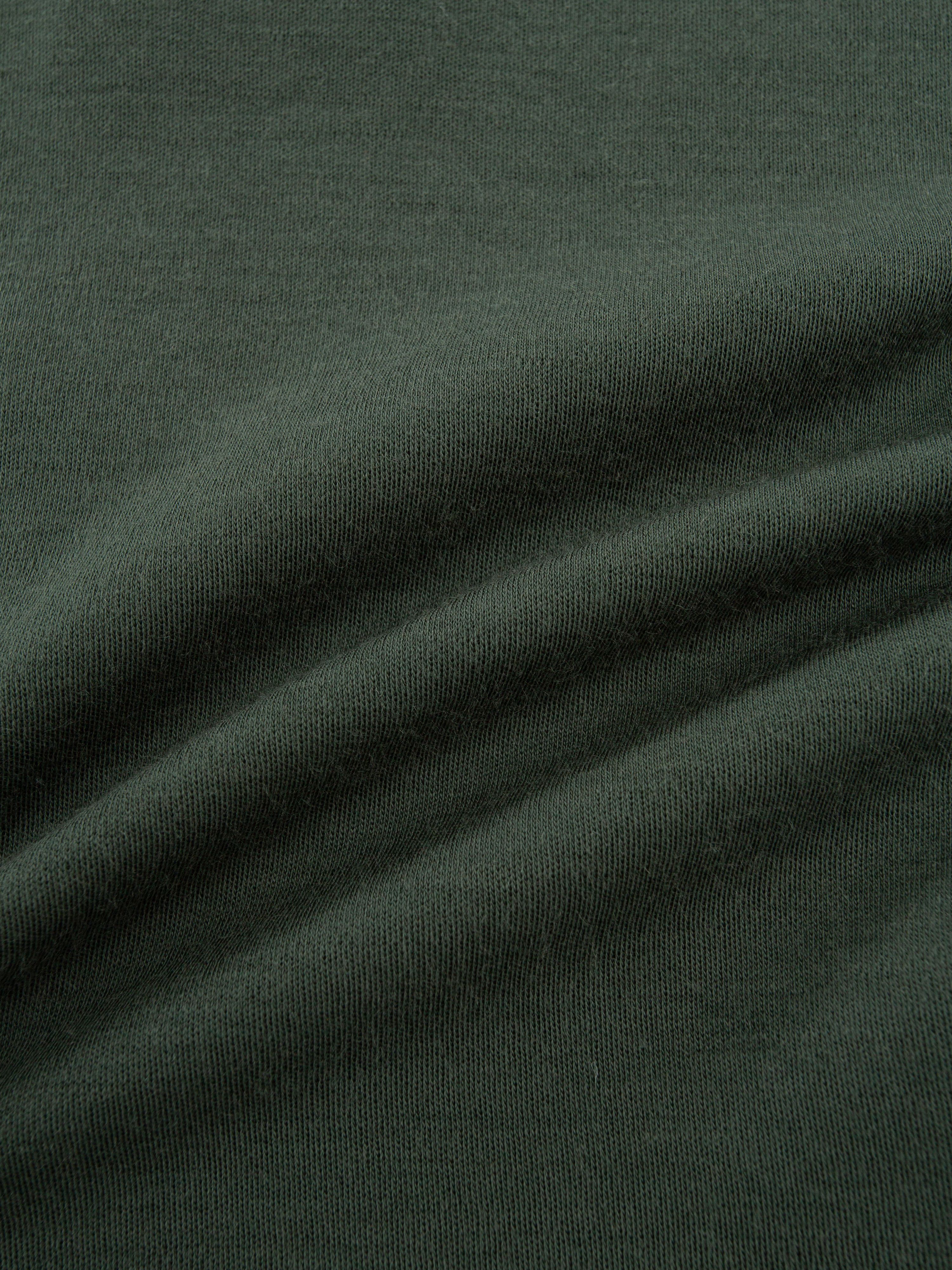 Bergen Merino Bodysuit With Moose Green