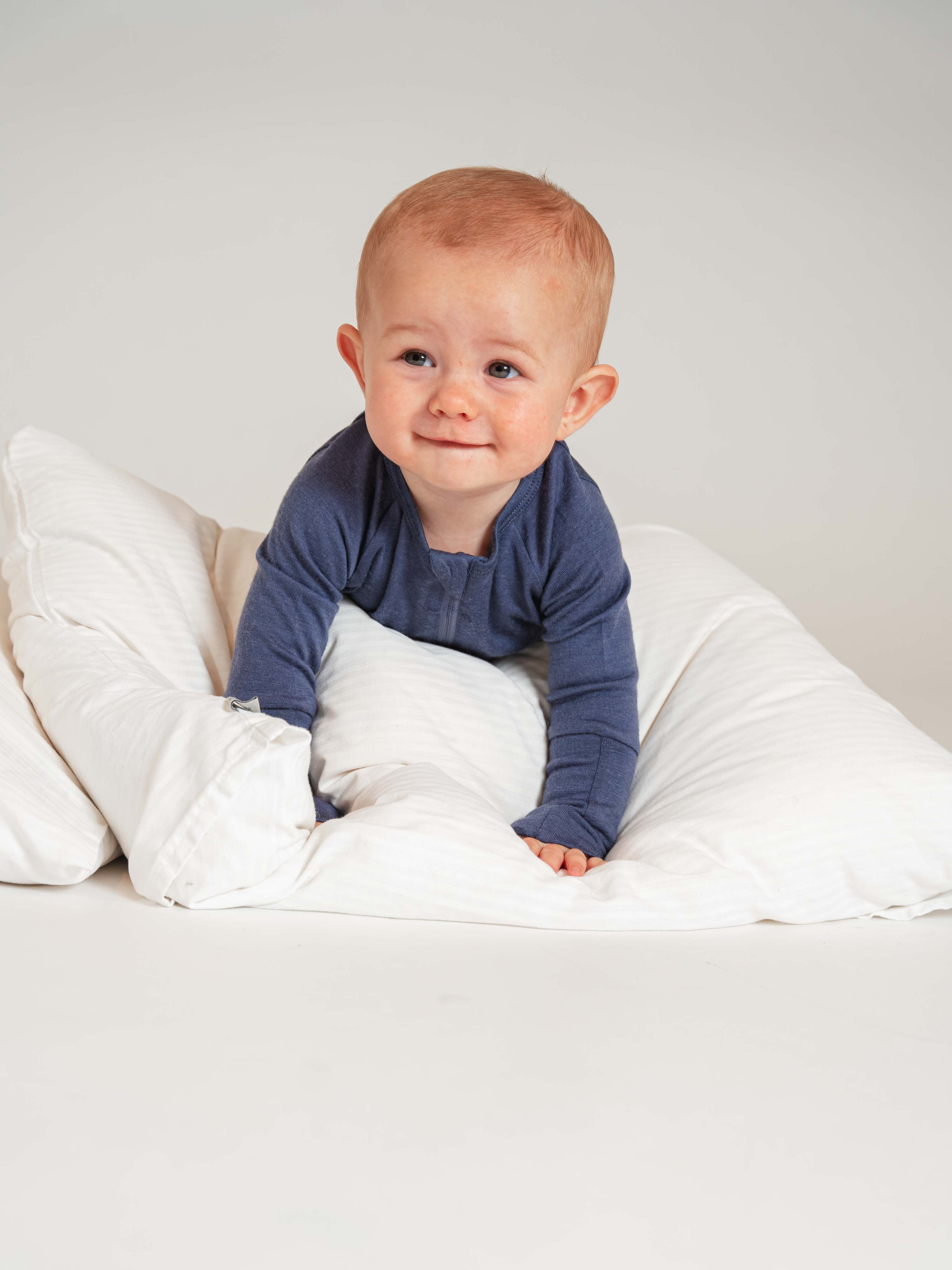 Levanger Merino Pyjamas Stone Blue