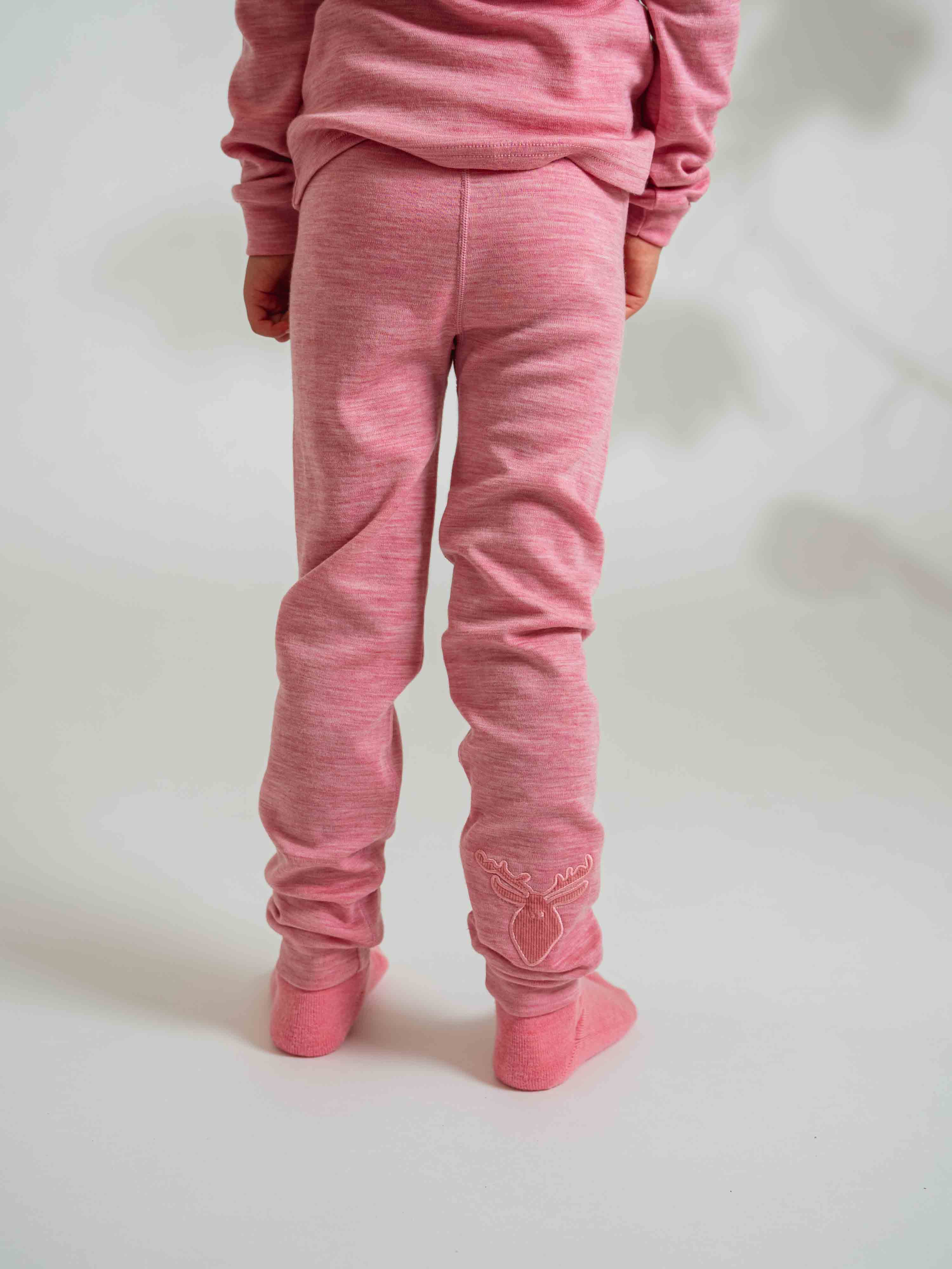 Bergen Merino Pants Rose Blush