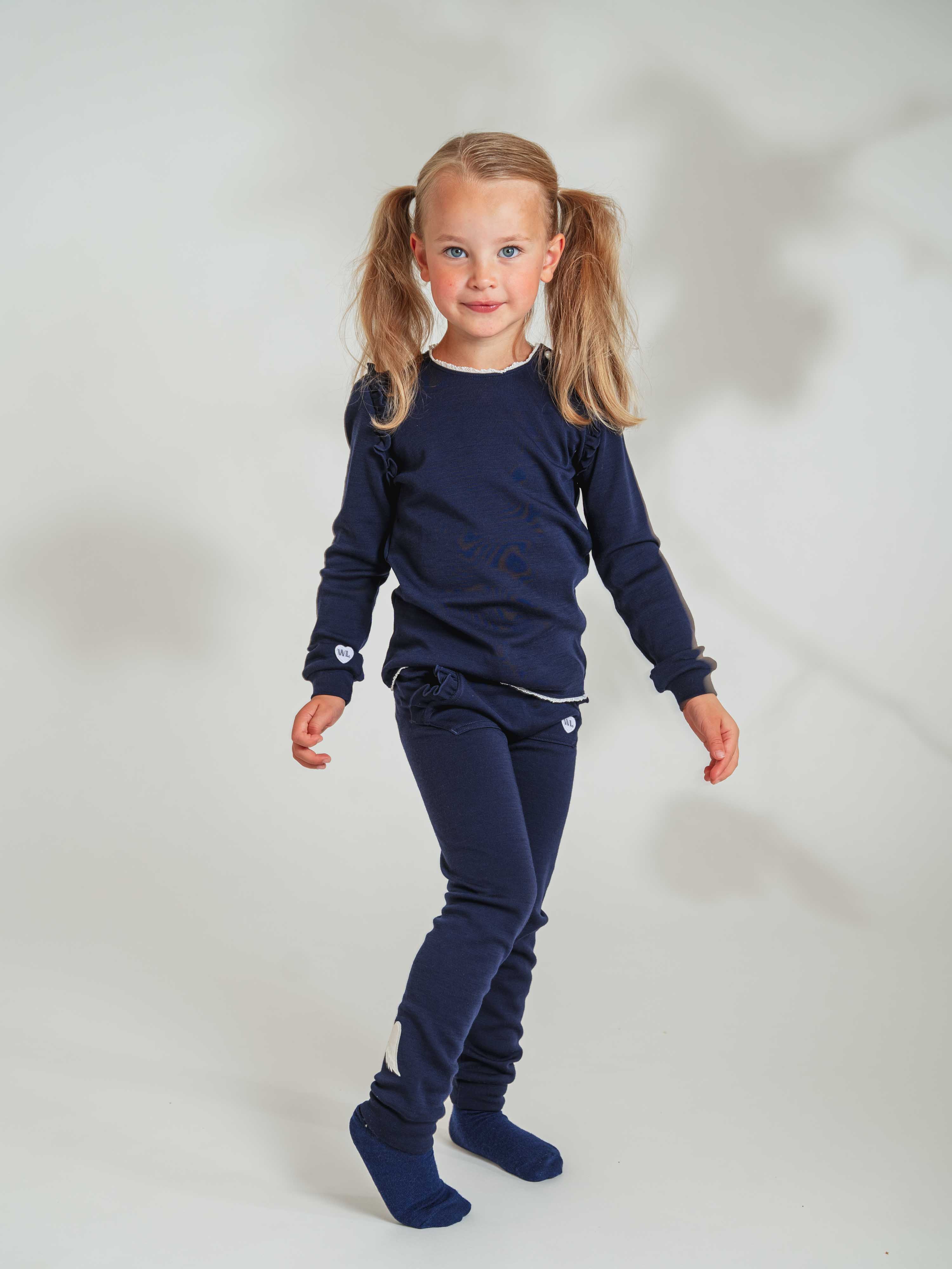 Bergen Merino Pants Blue Ink