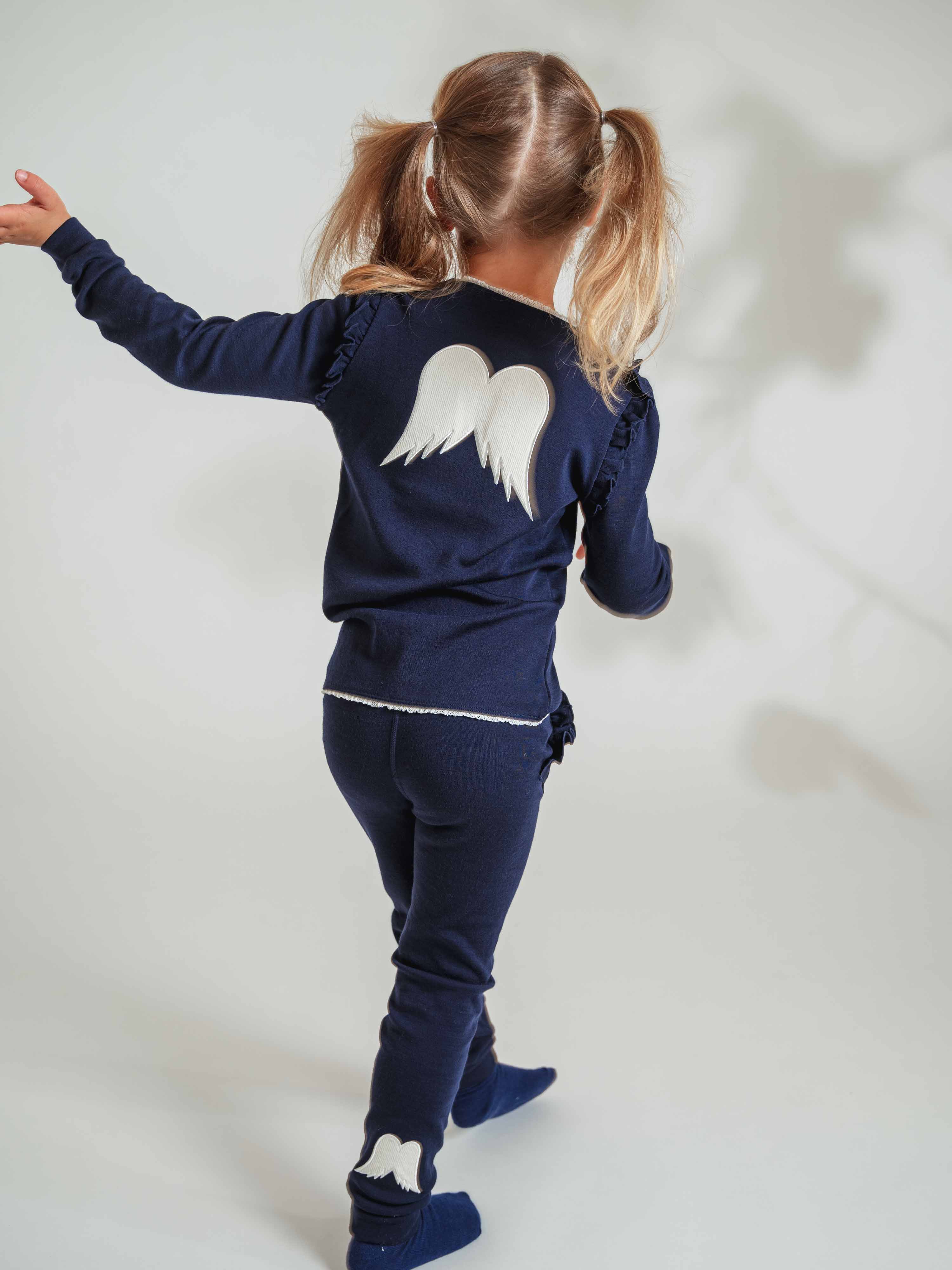 Bergen Merino Pants Blue Ink