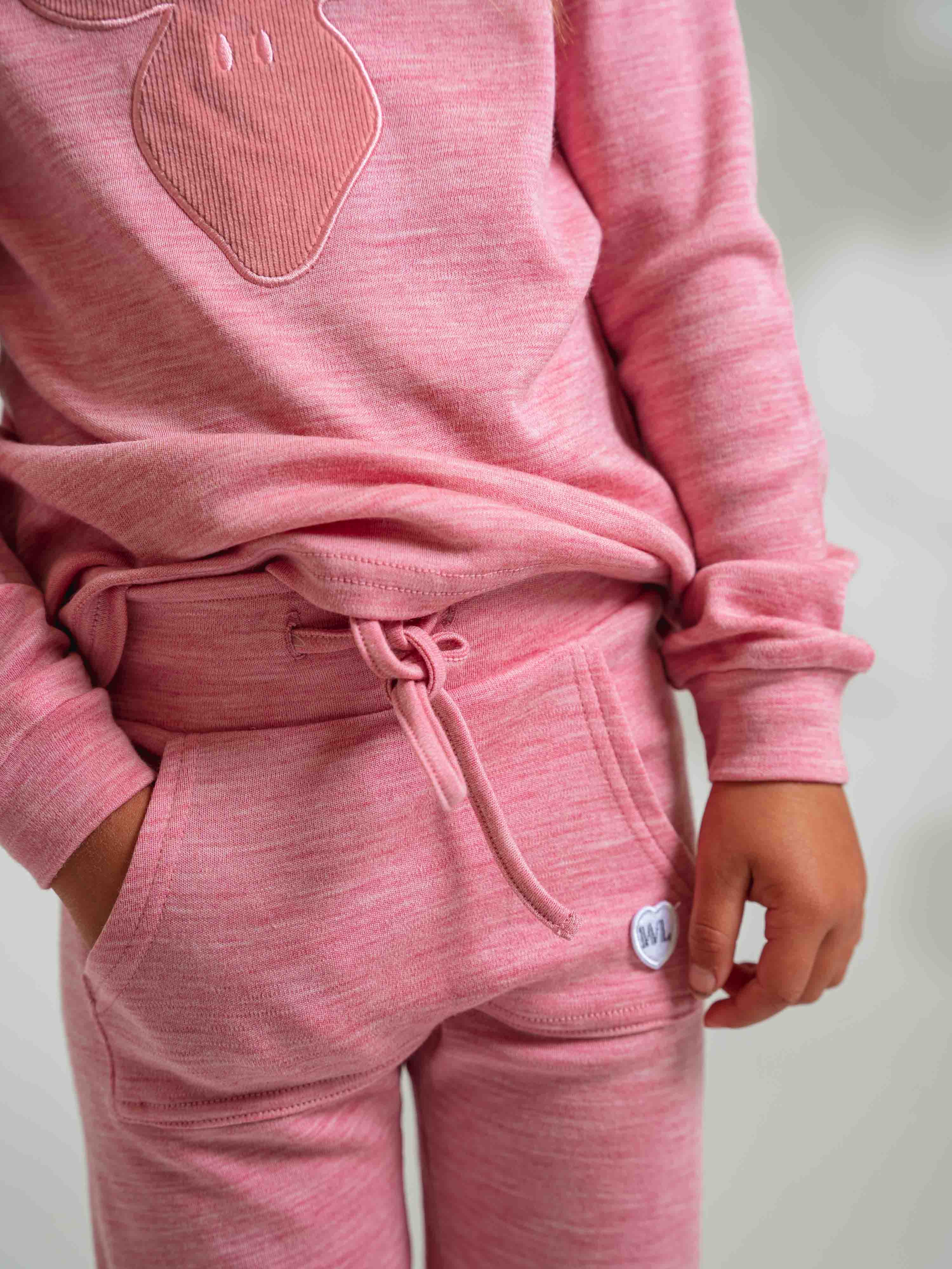 Bergen Merino Pants Rose Blush