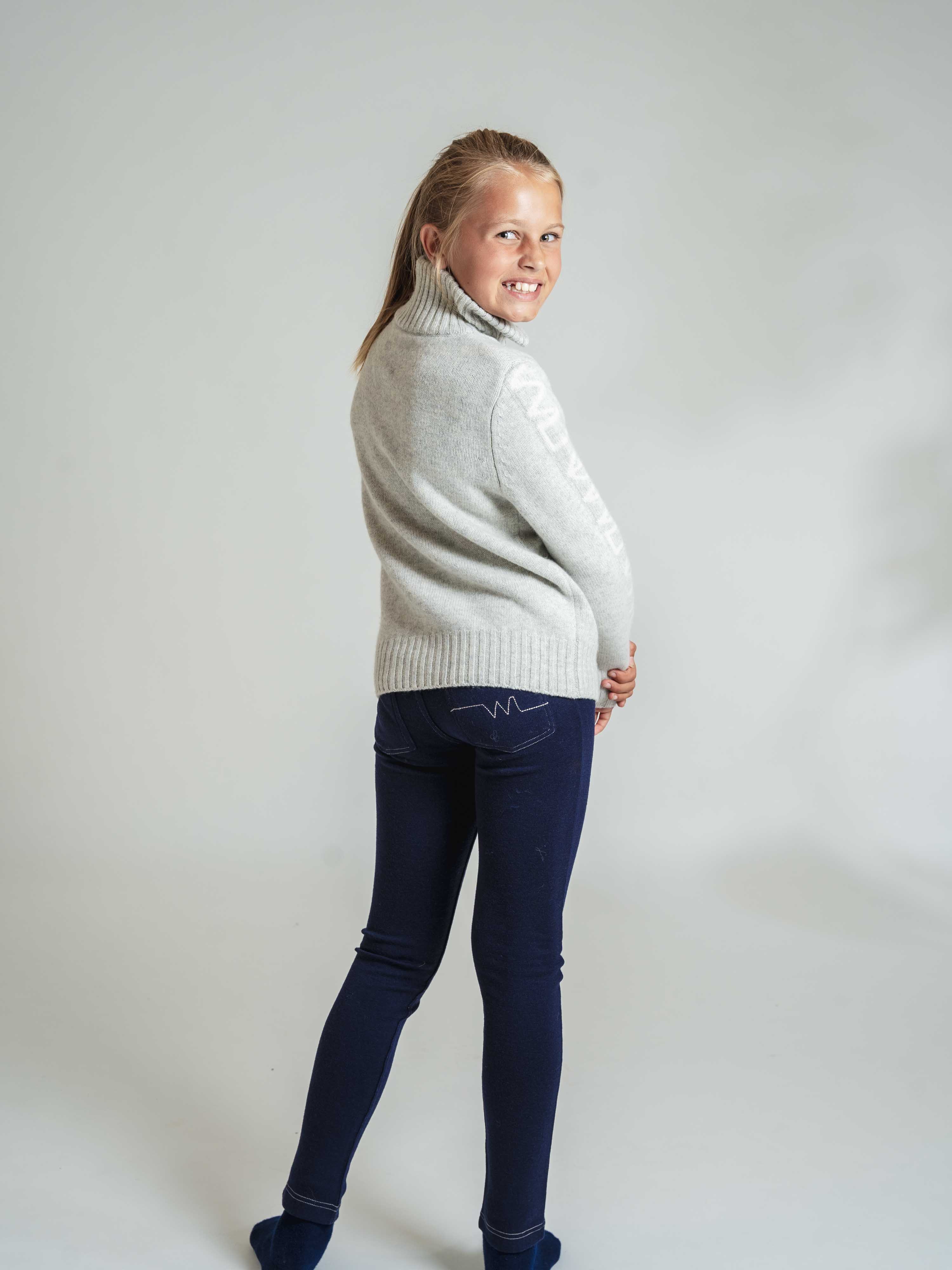 Solsiden Knitted Sweater Light Grey