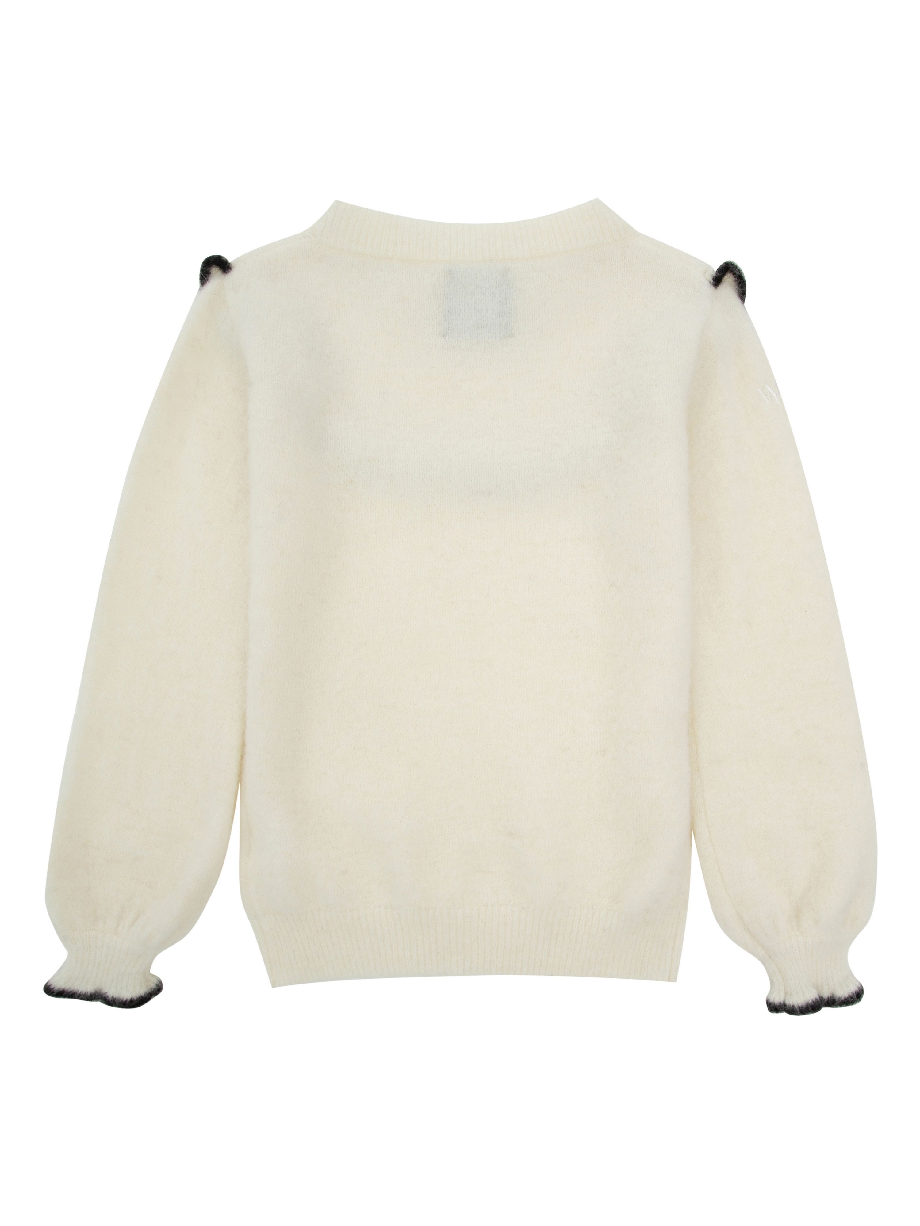 Jessheim Knitted sweater Cream