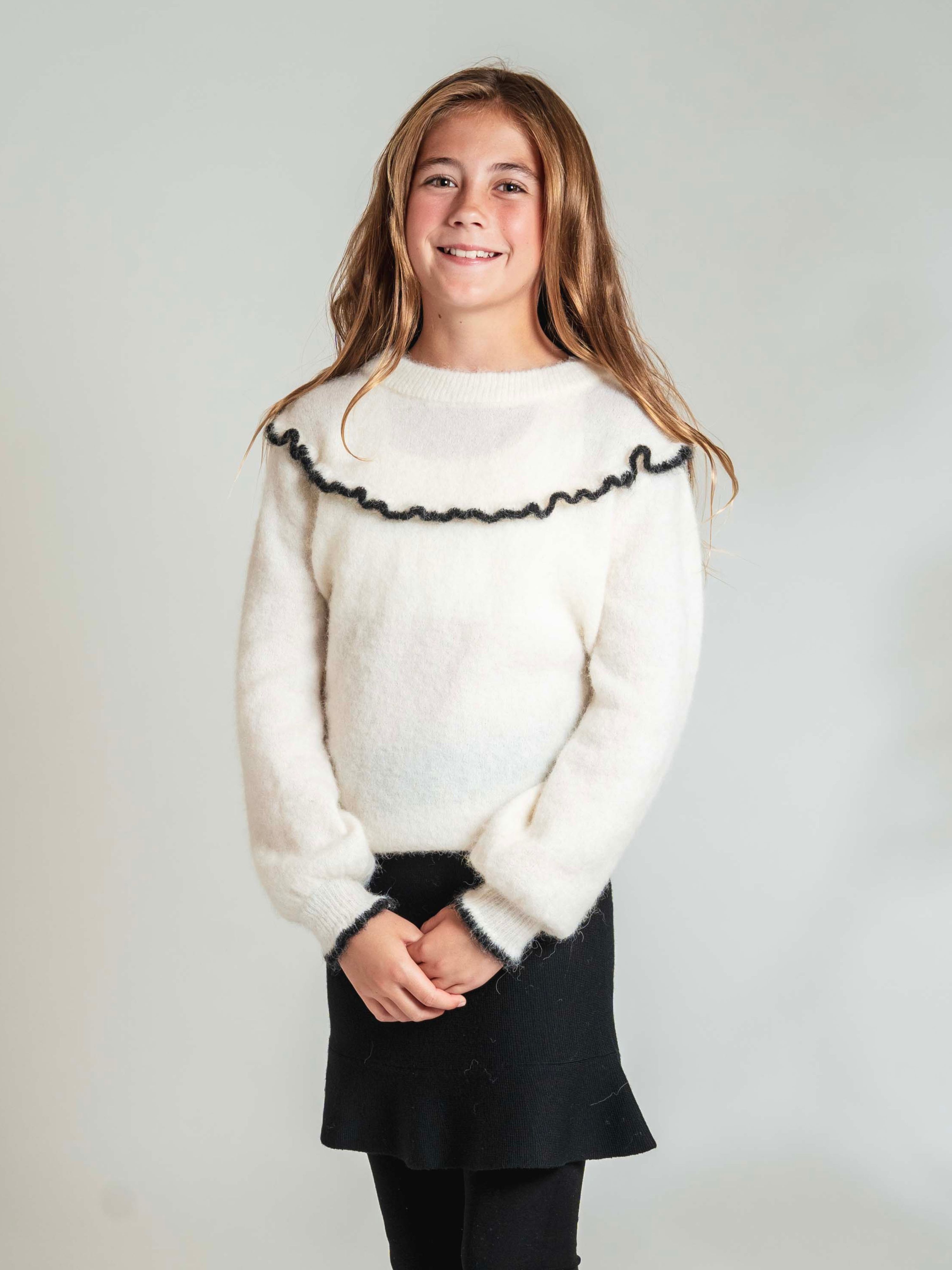 Jessheim Knitted sweater Cream