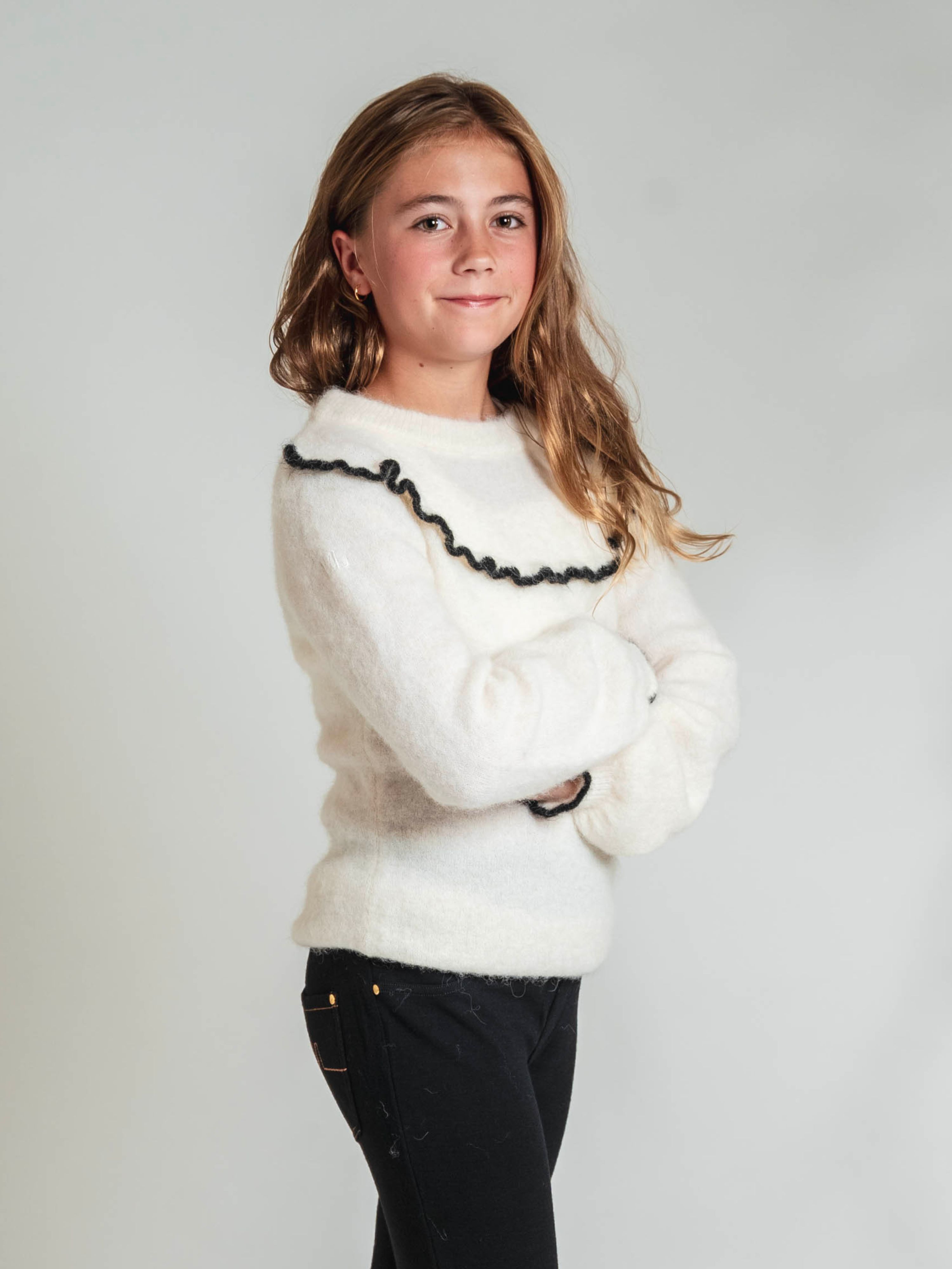 Jessheim Knitted sweater Cream