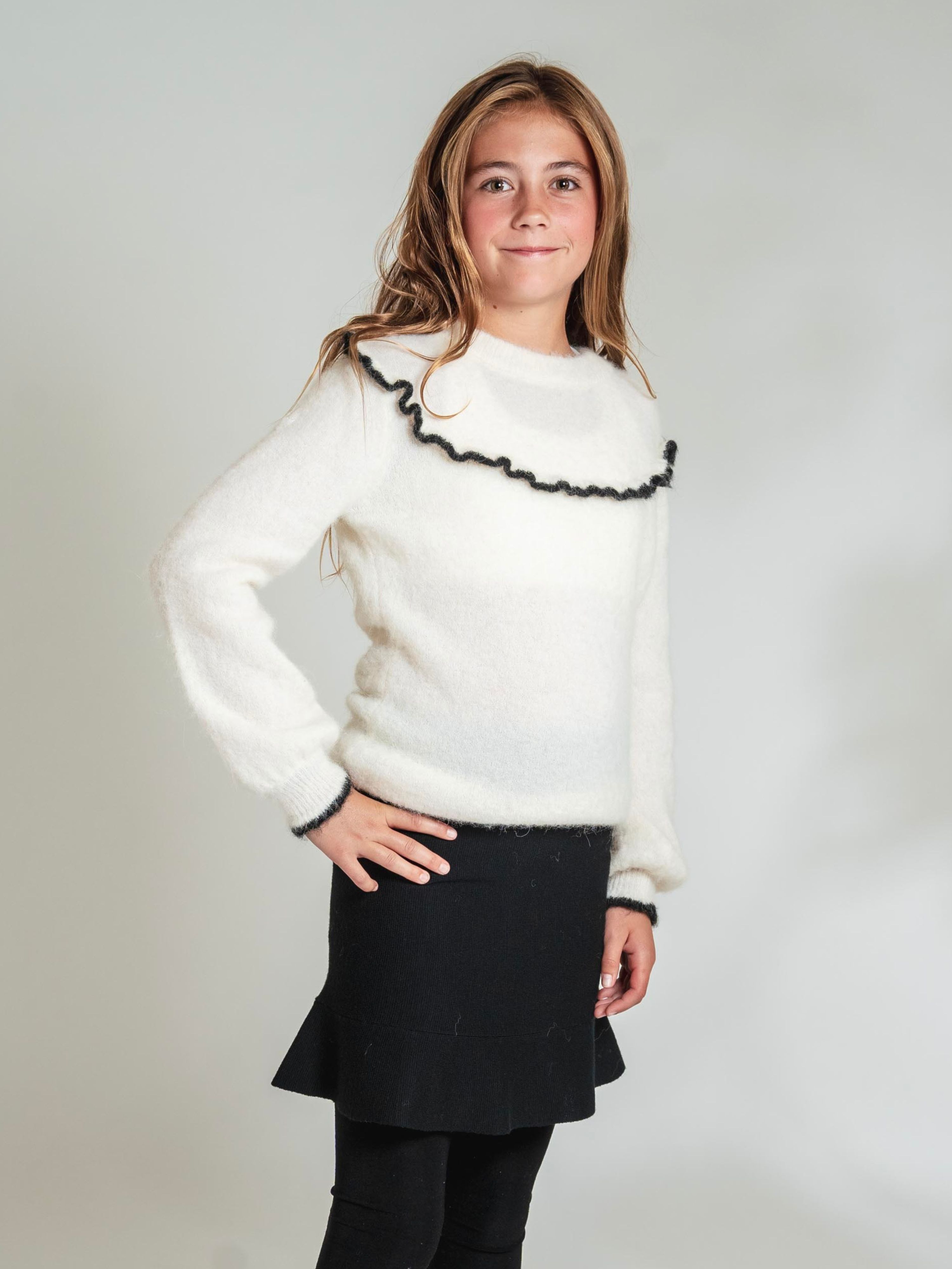 Jessheim Knitted sweater Cream
