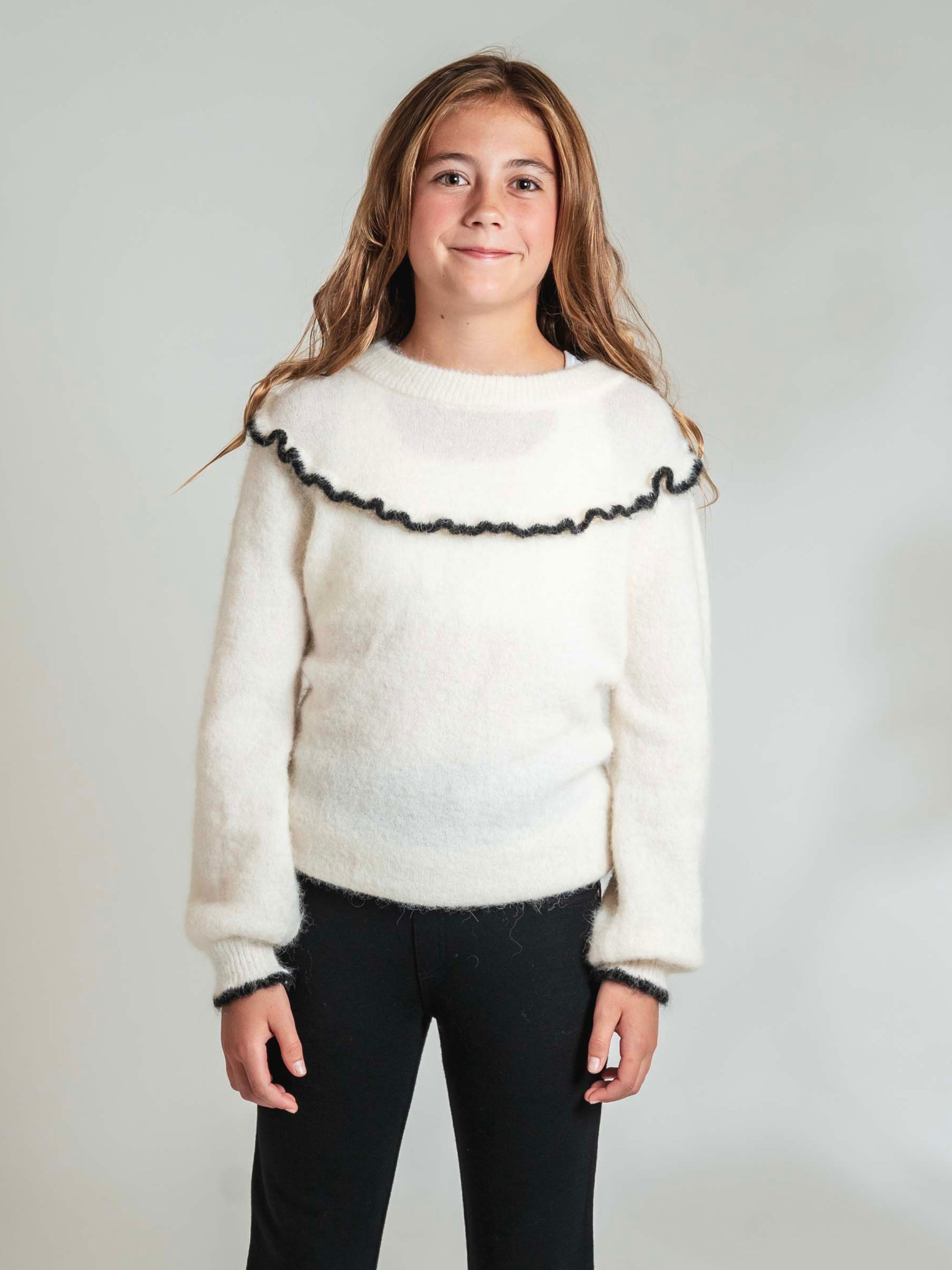 Jessheim Knitted sweater Cream