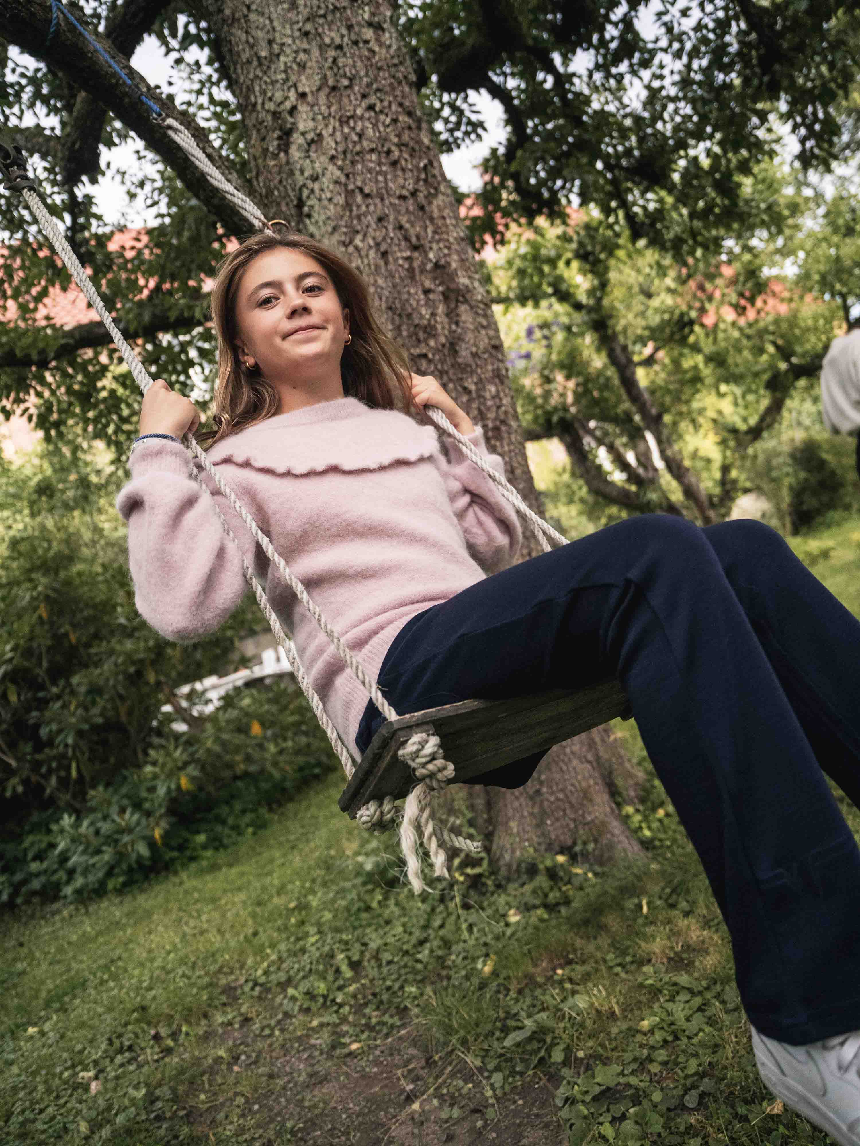 Jessheim Knitted sweater Pink