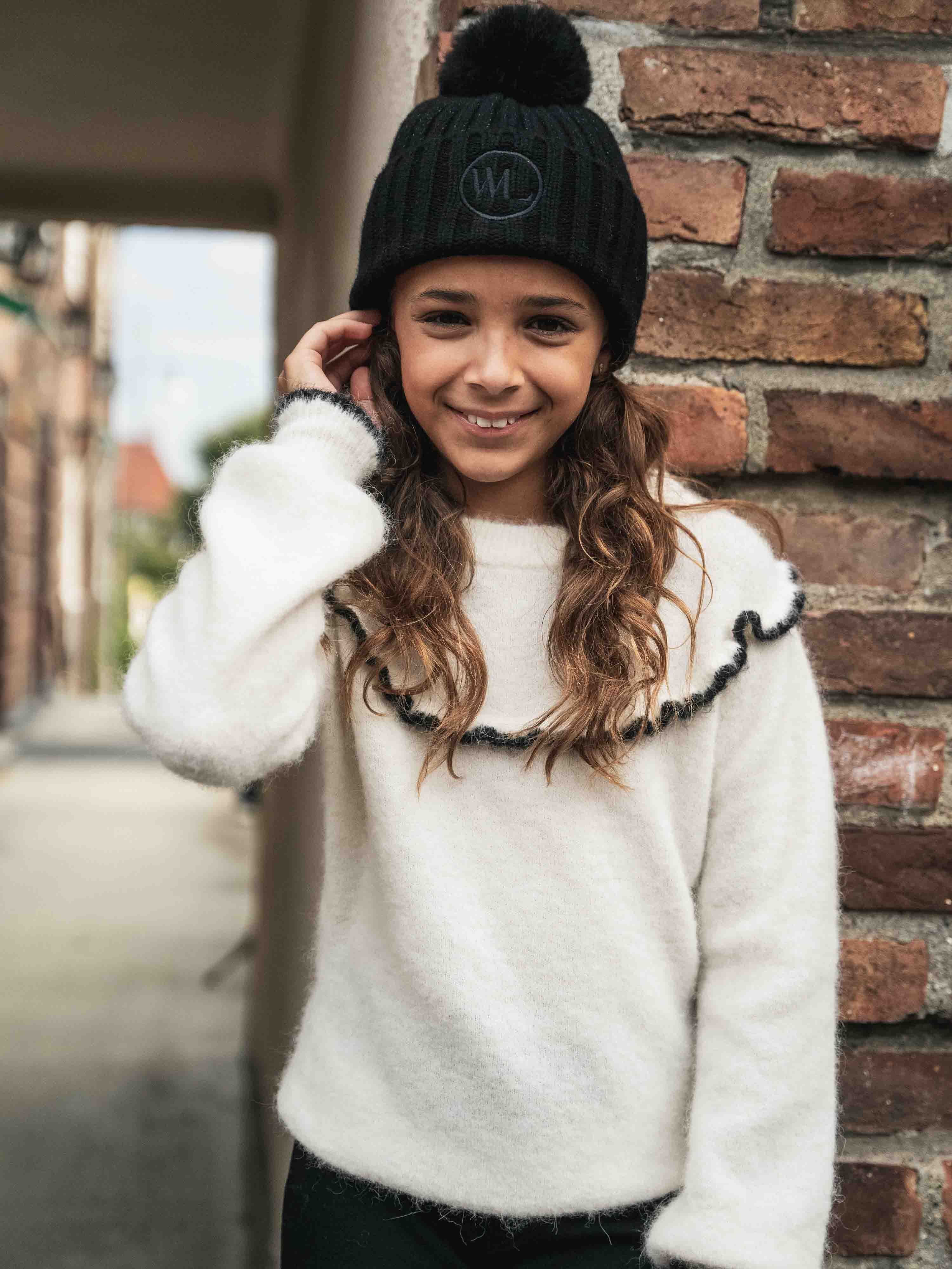 Jessheim Knitted sweater Cream
