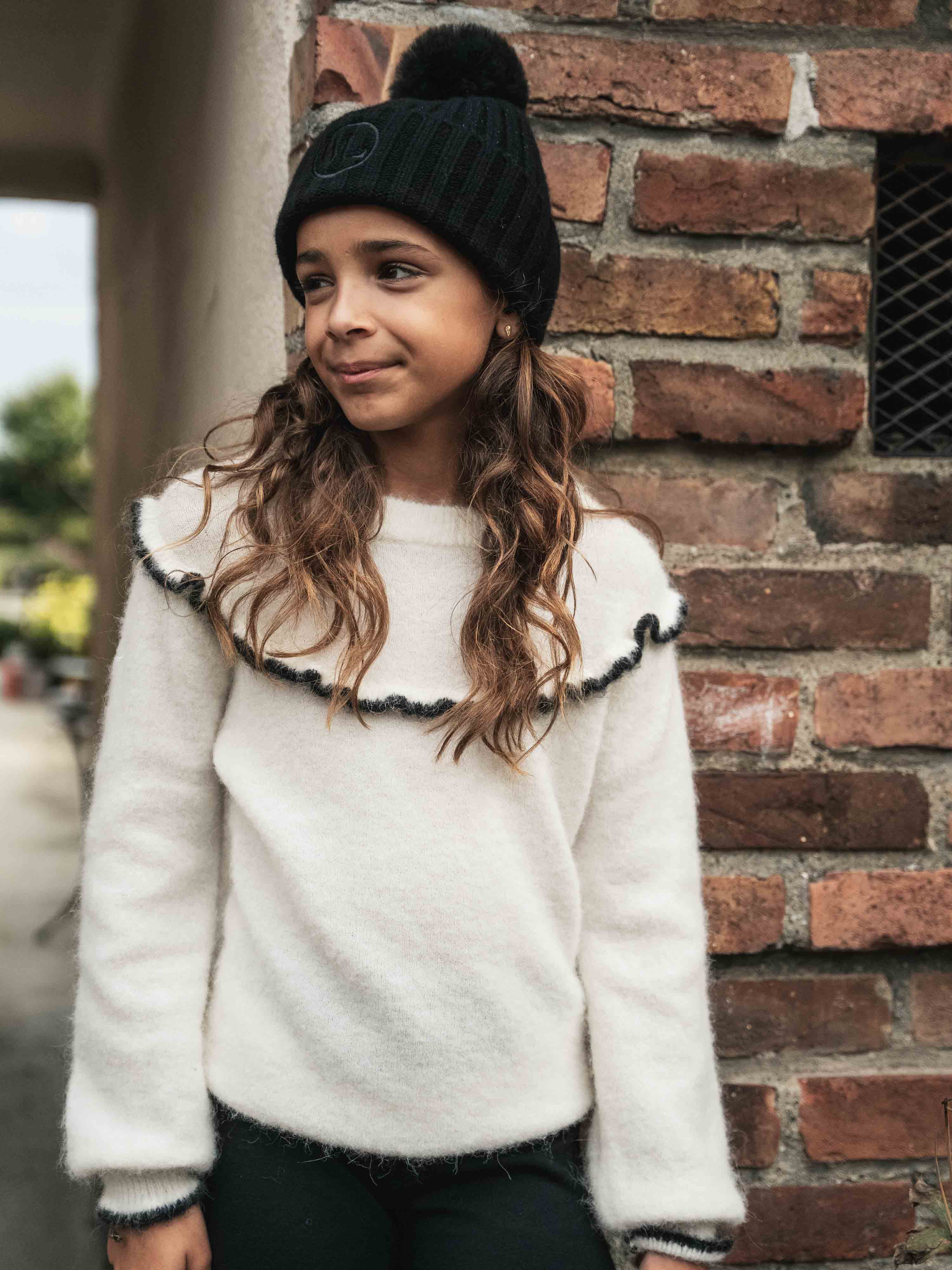 Jessheim Knitted sweater Cream