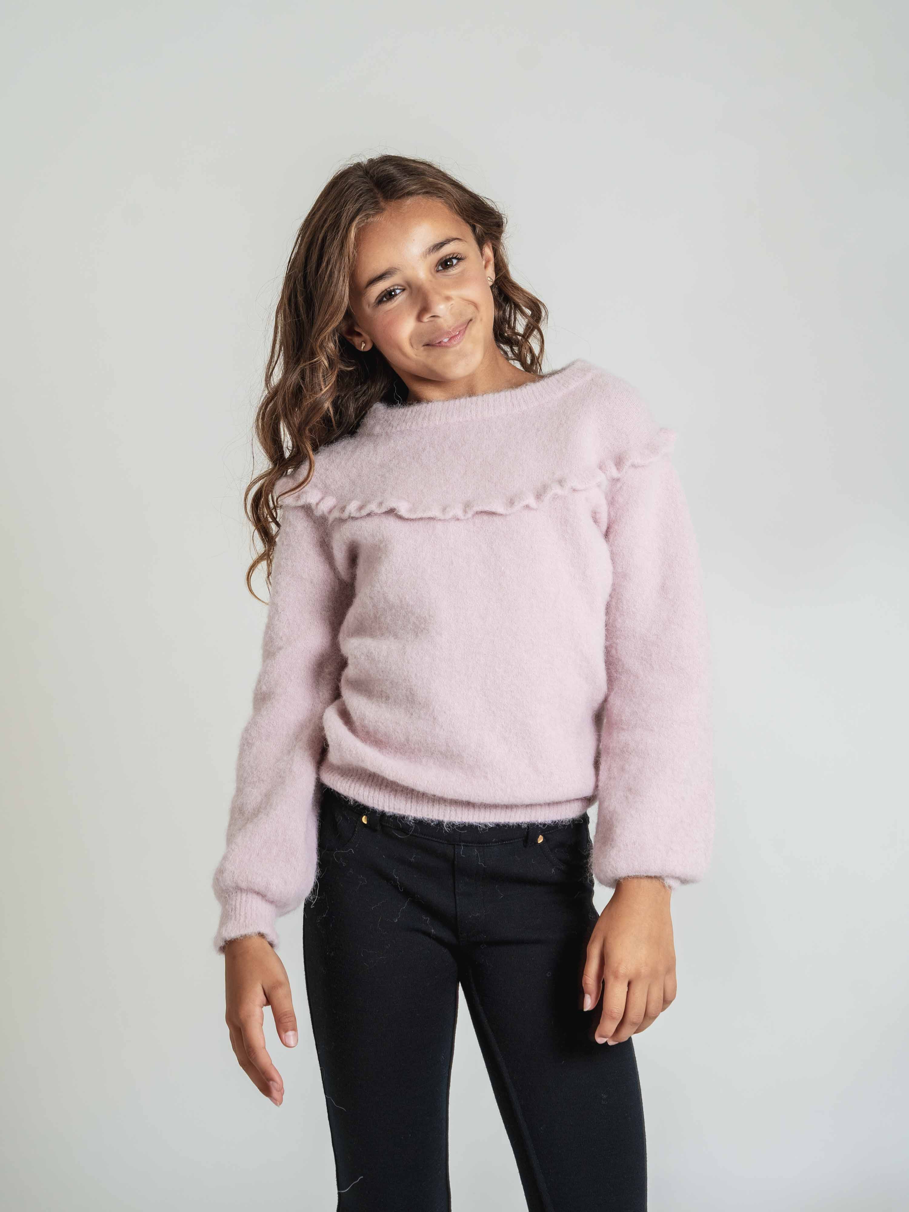 Jessheim Knitted sweater Pink