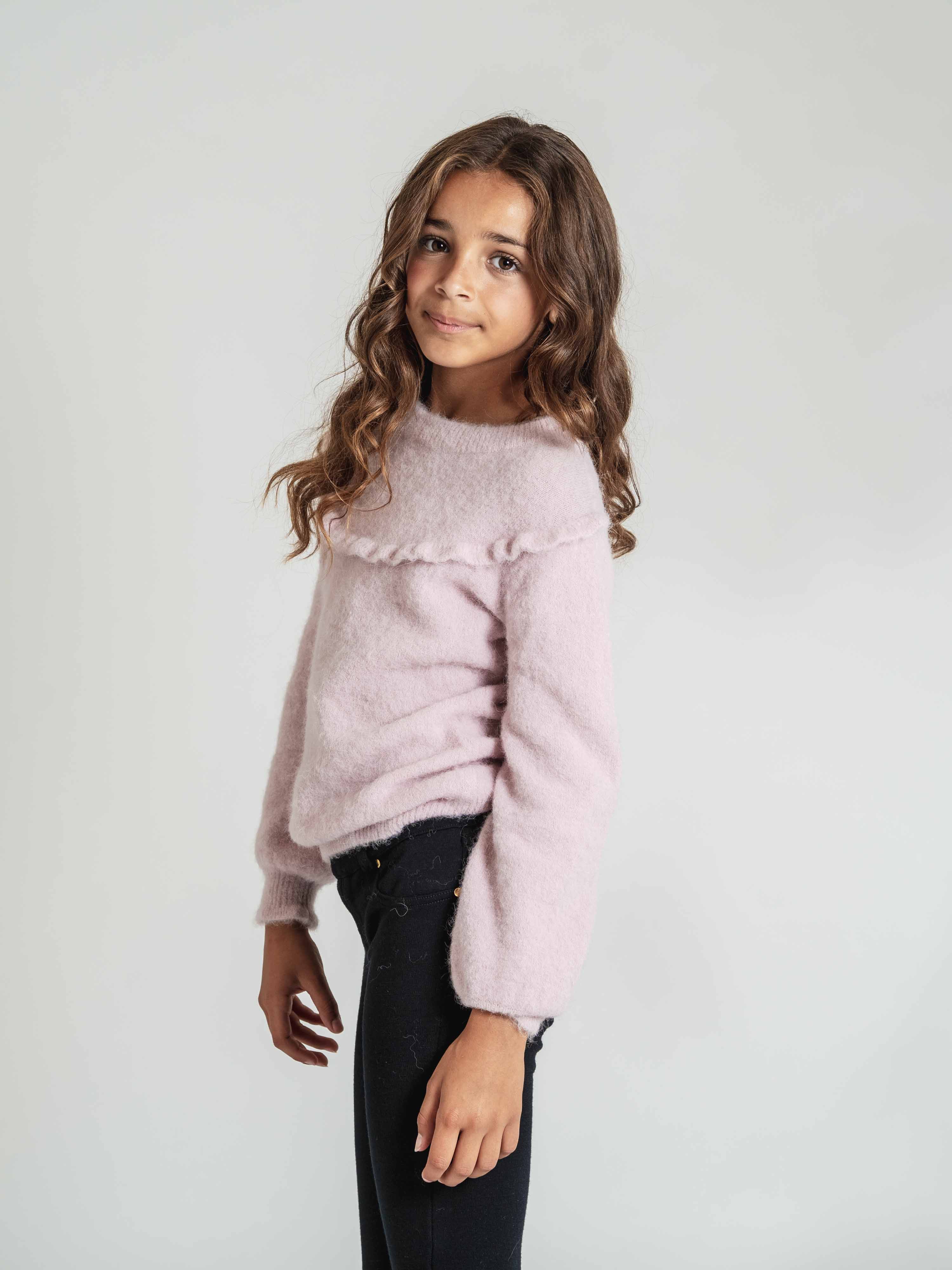 Jessheim Knitted sweater Pink