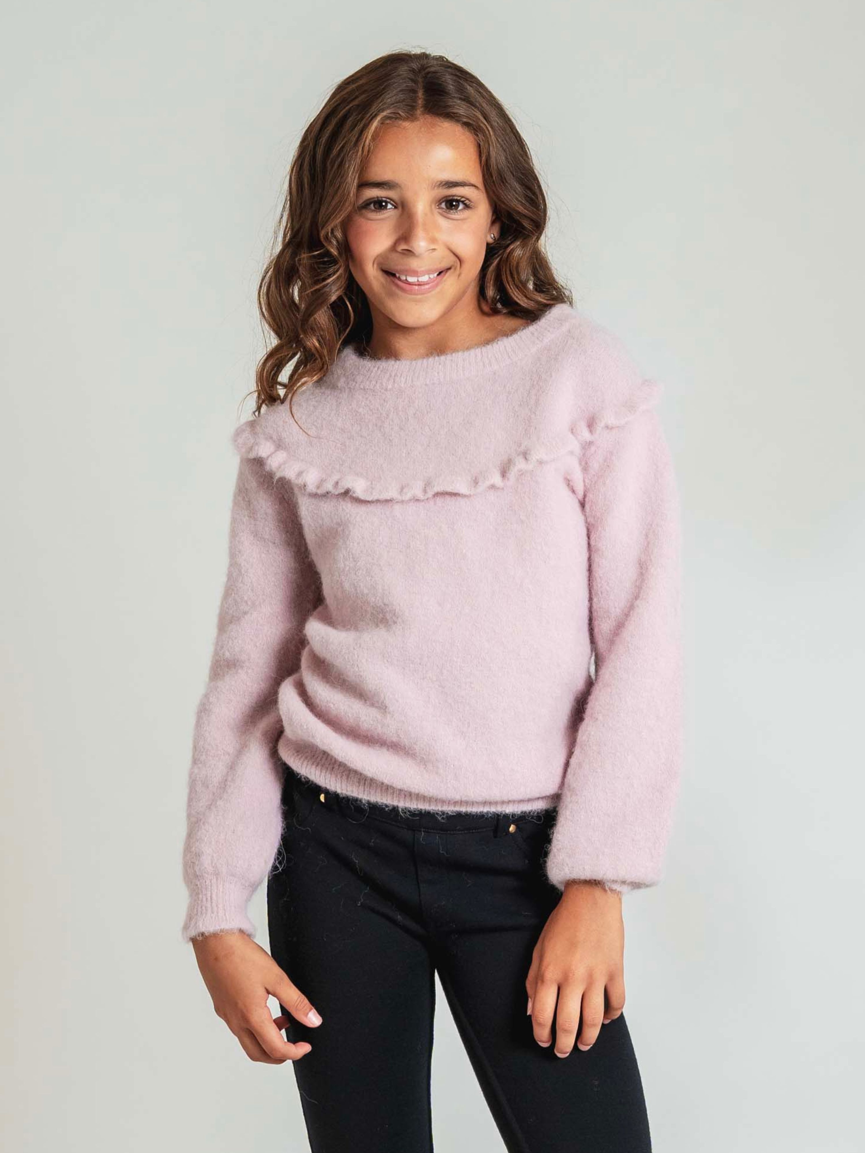 Jessheim Knitted sweater Pink